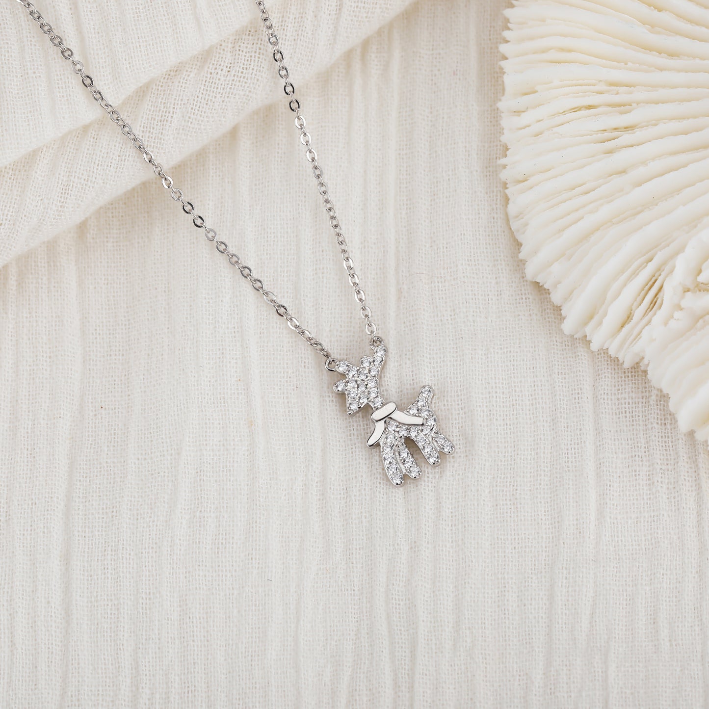 925 Sterling Silver Dainty Necklace – Minimalist Jewelry