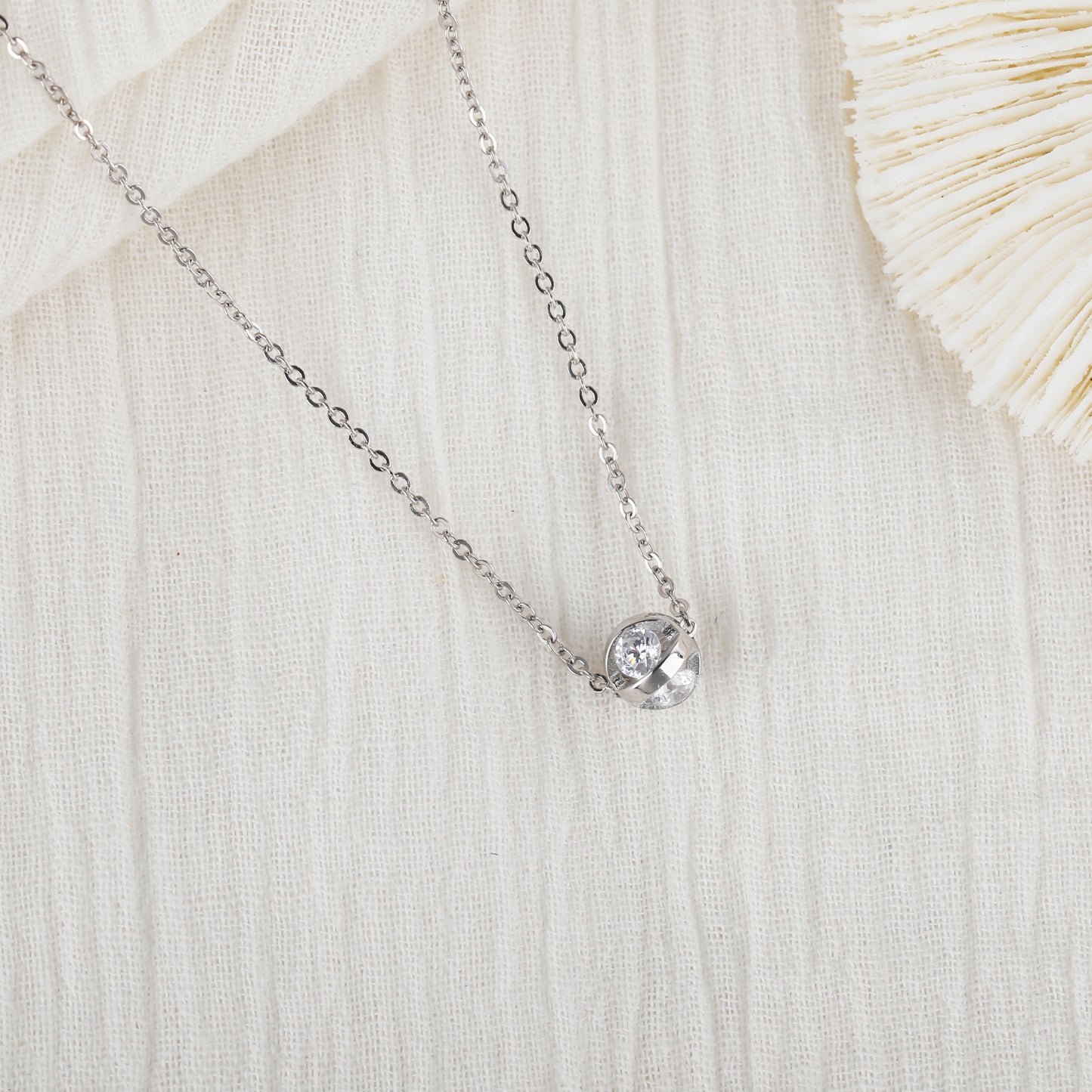 925 Sterling Silver Dainty Necklace – Minimalist Jewelry