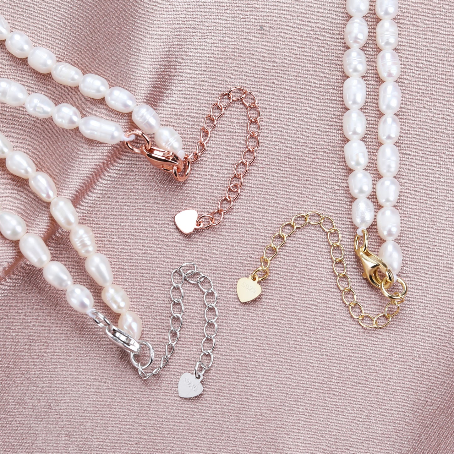 925 Sterling Silver Dainty Necklace – Minimalist Jewelry