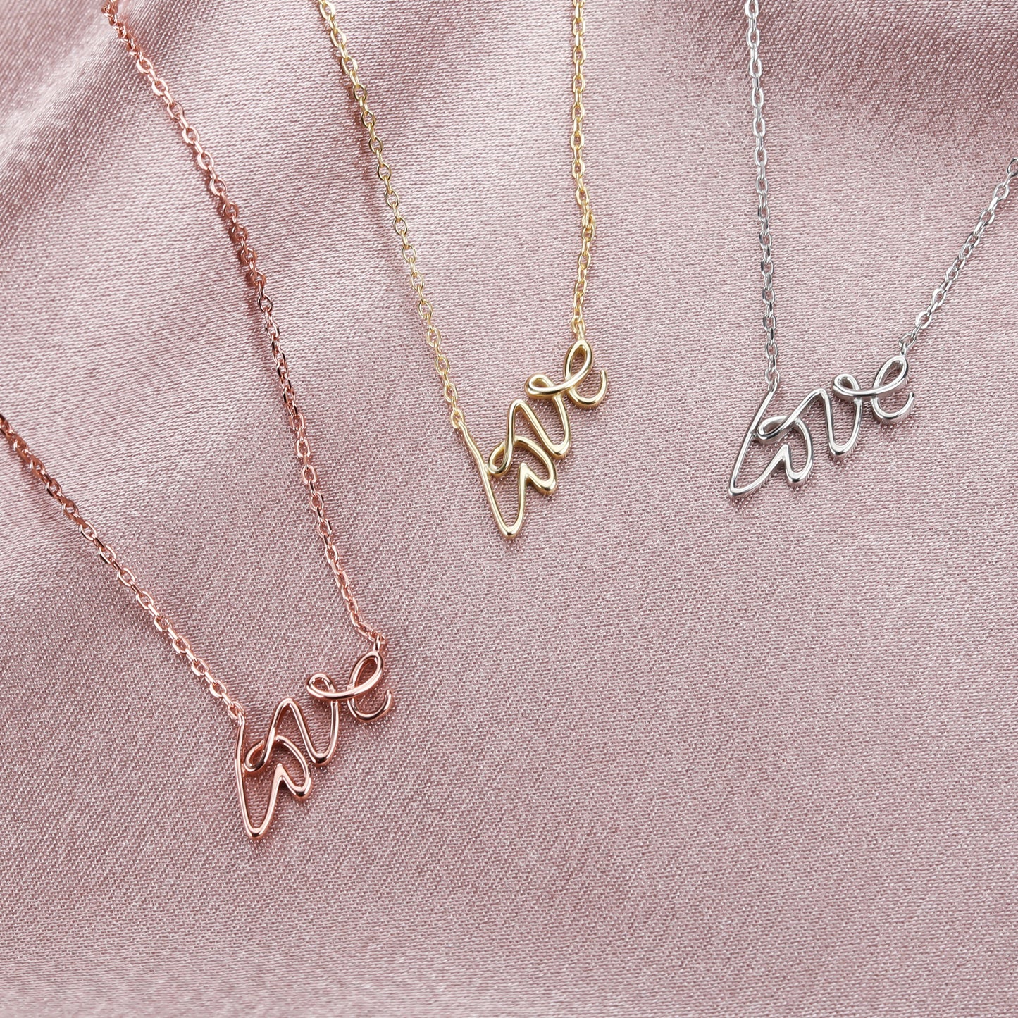 925 Sterling Silver Dainty Necklace – Minimalist Jewelry