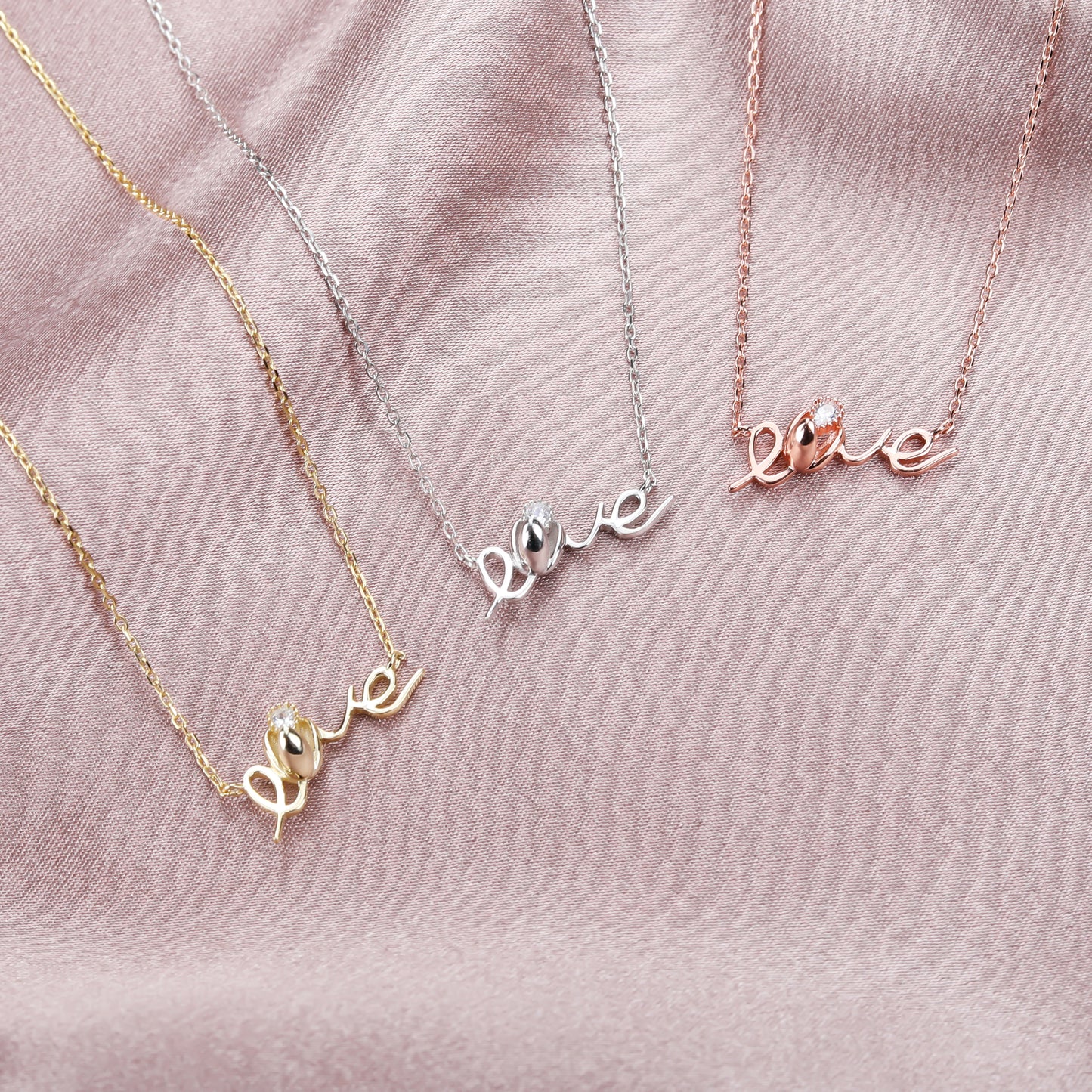 925 Sterling Silver Dainty Necklace – Minimalist Jewelry