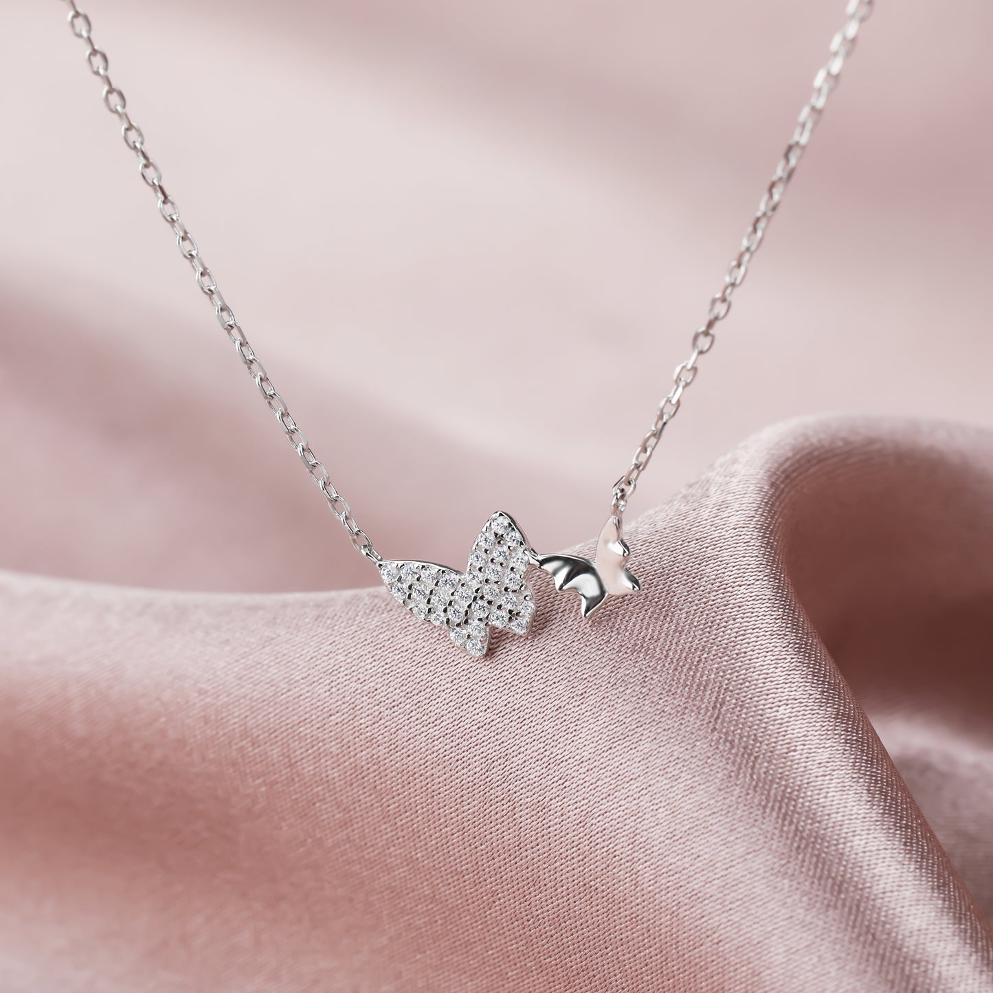 925 Sterling Silver Dainty Necklace – Minimalist Jewelry