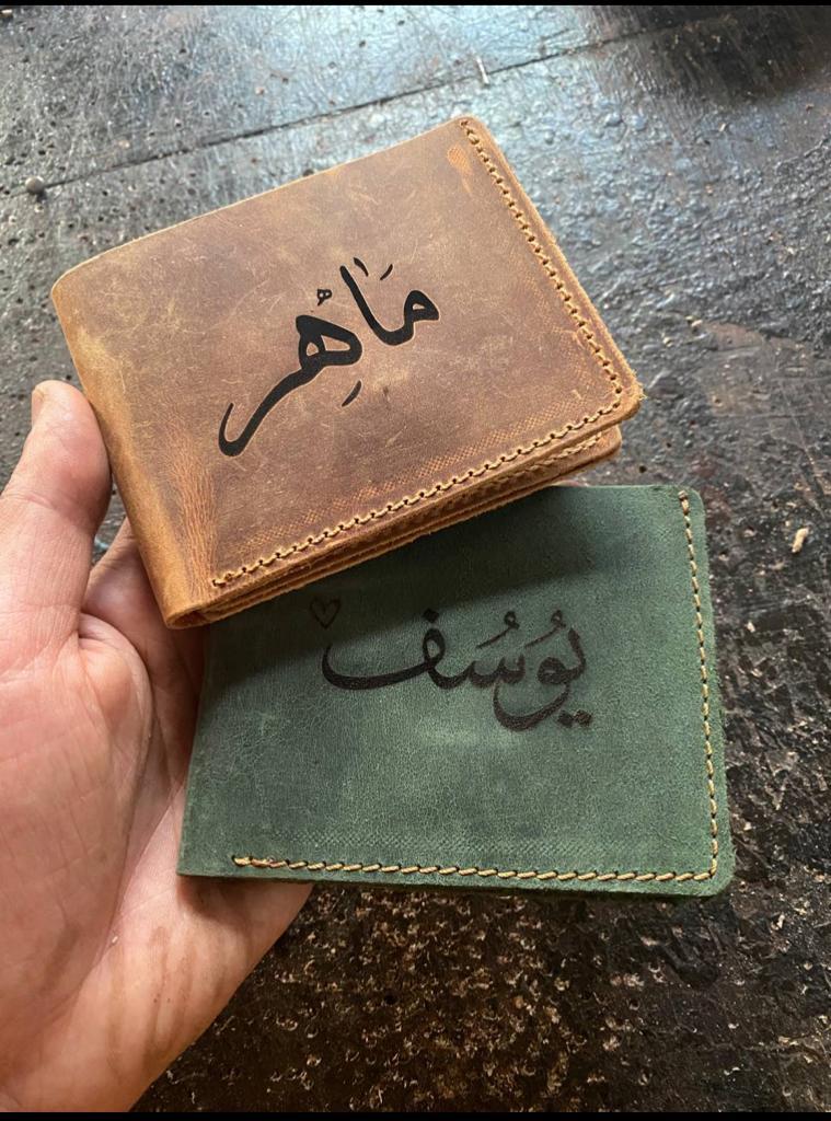 Handmade Personalized Wallet Woman or Man