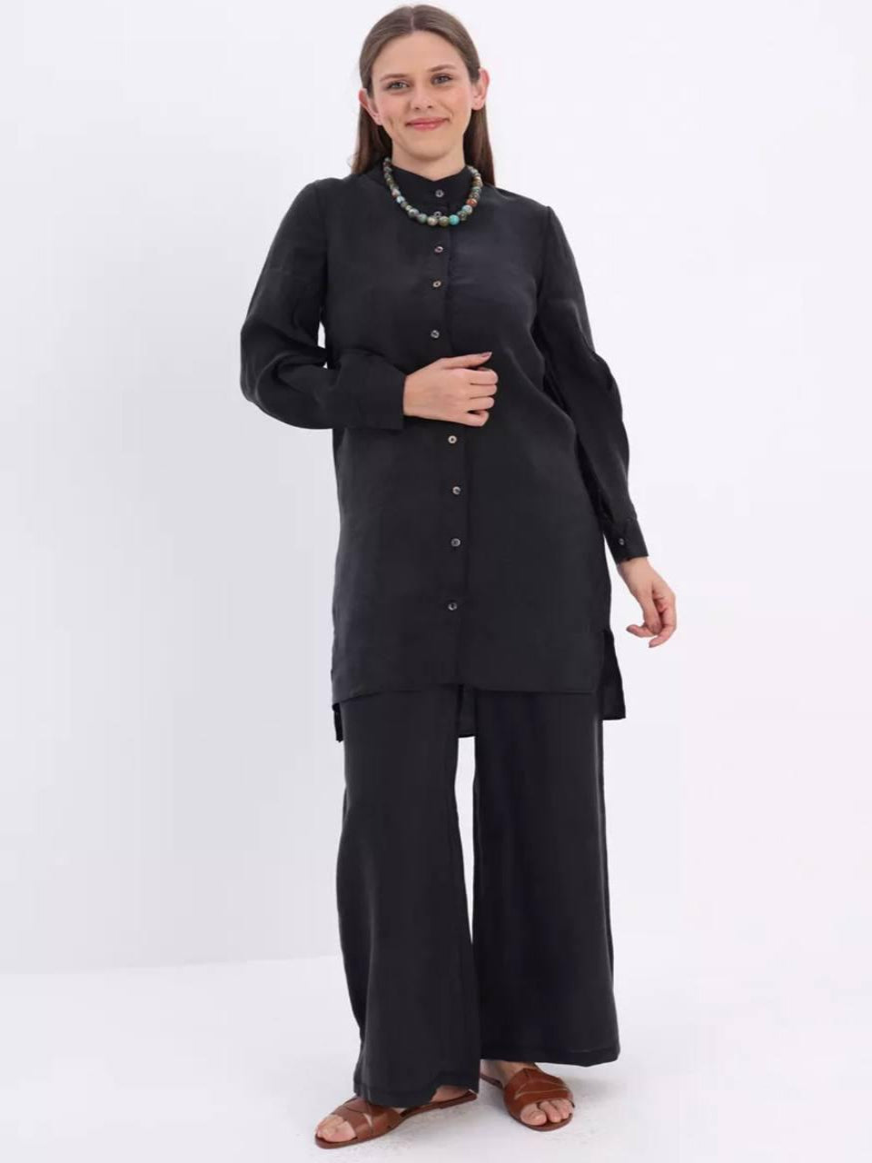 New Collection: 2 Pcs Stylish Black Matching Set