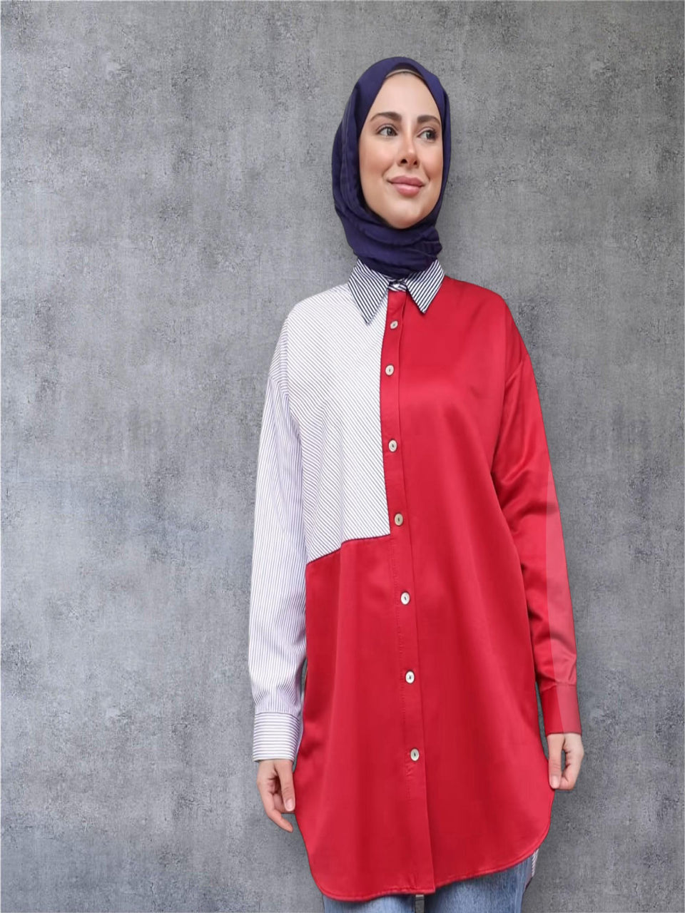 Blossom Collection Linen-Cotton Shirt