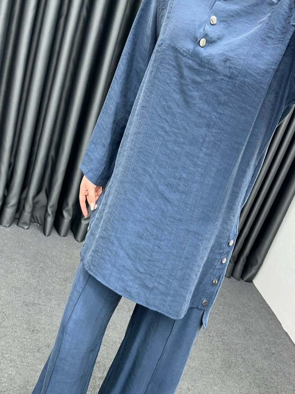 New Collection 2Pcs Great Quality Blue Set