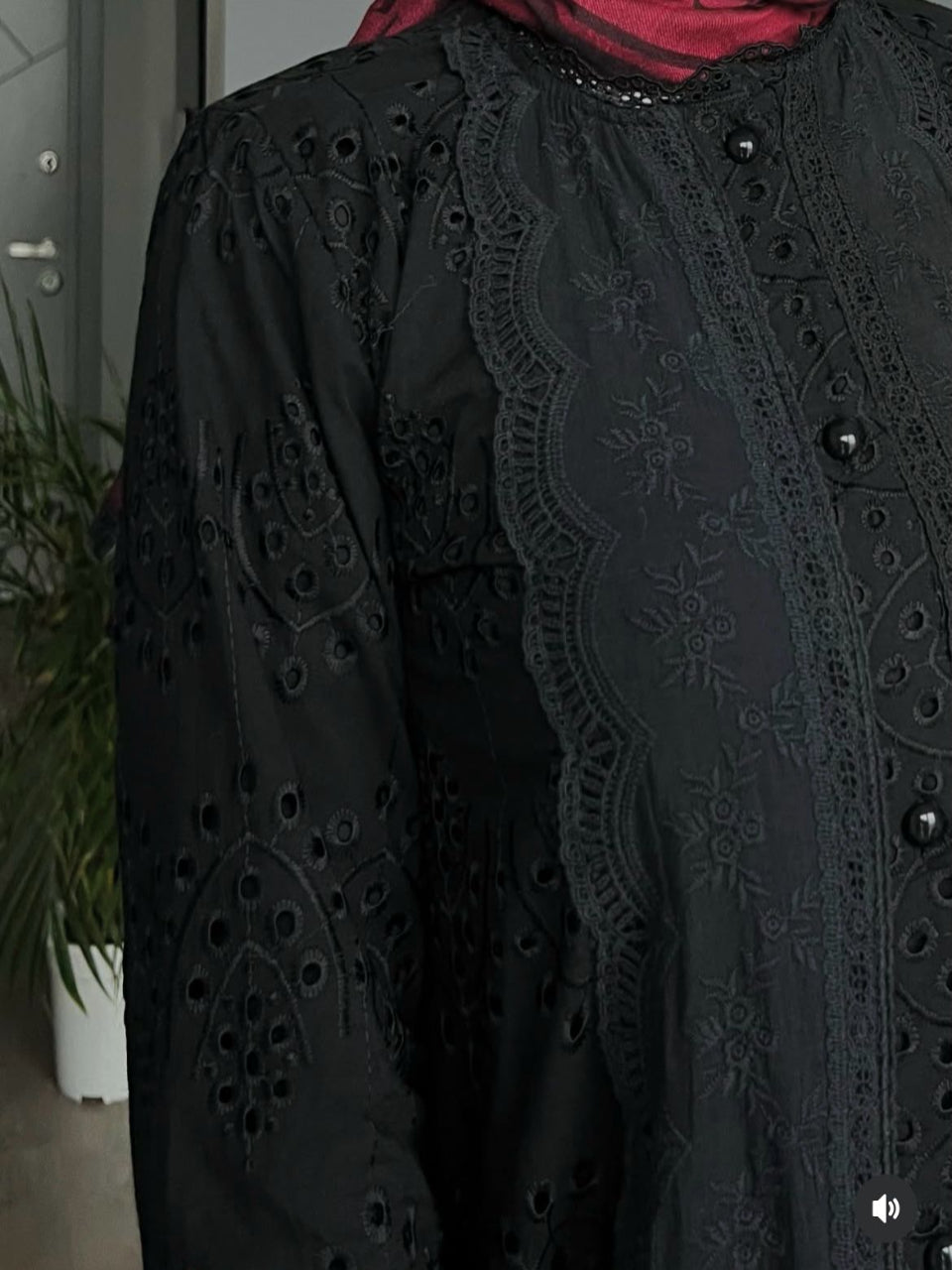 New Collection Organic Cotton Black Shirt/Tunic