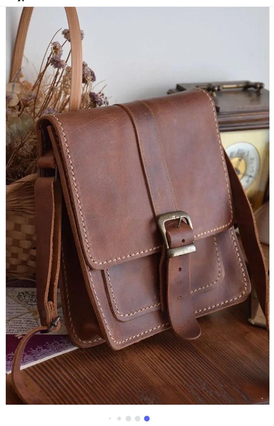 Leather Hand Made Bag