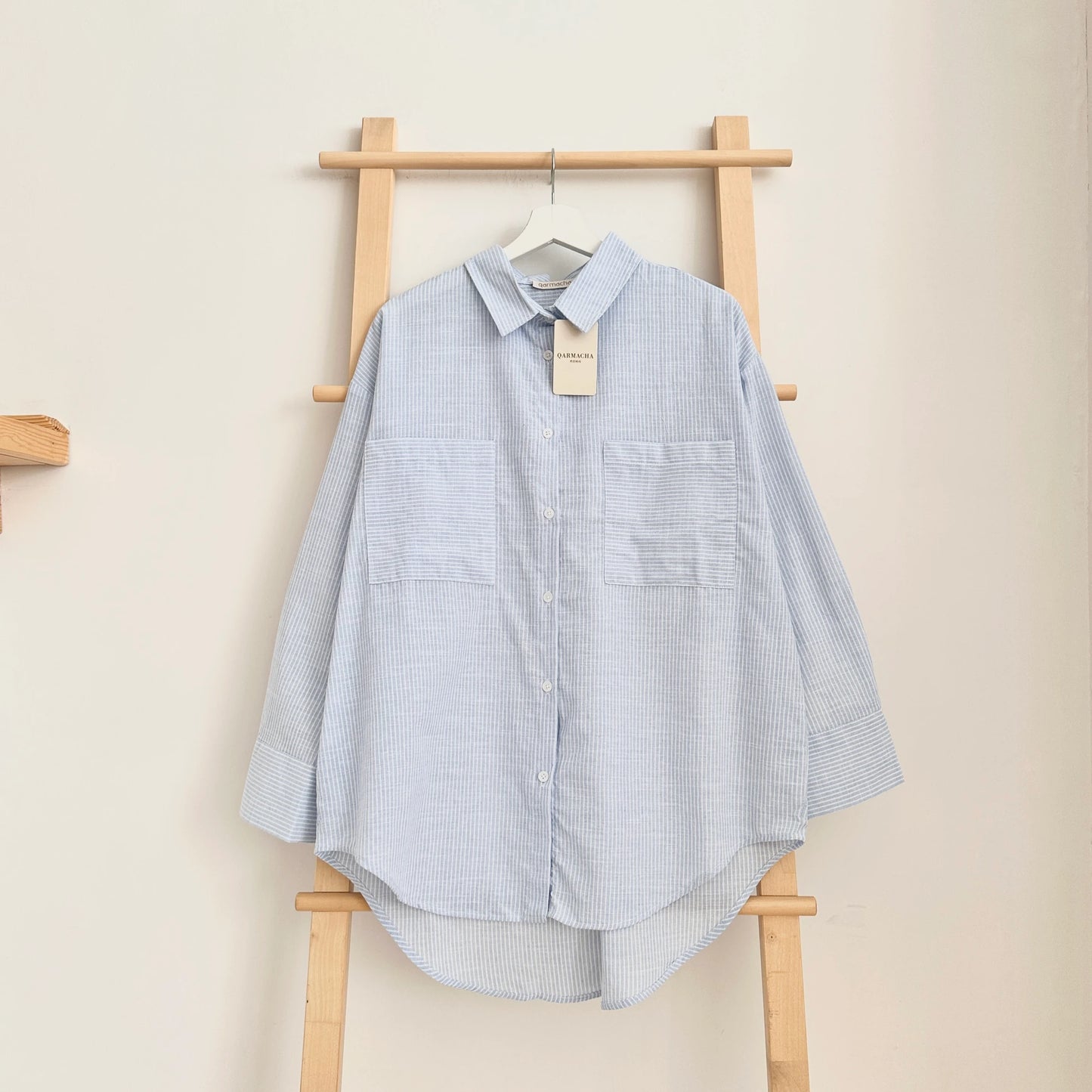 Striped Boyfriend Shirt