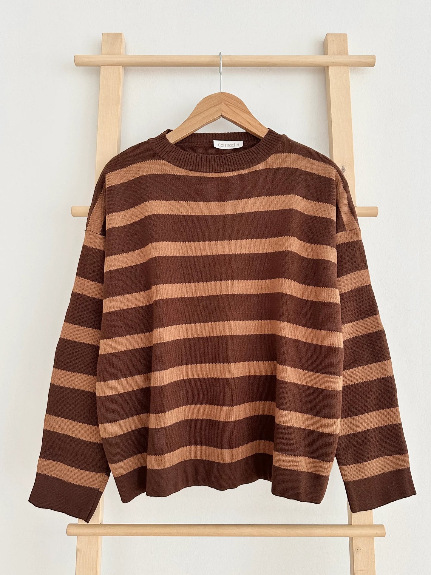 Striped Knit Sweater