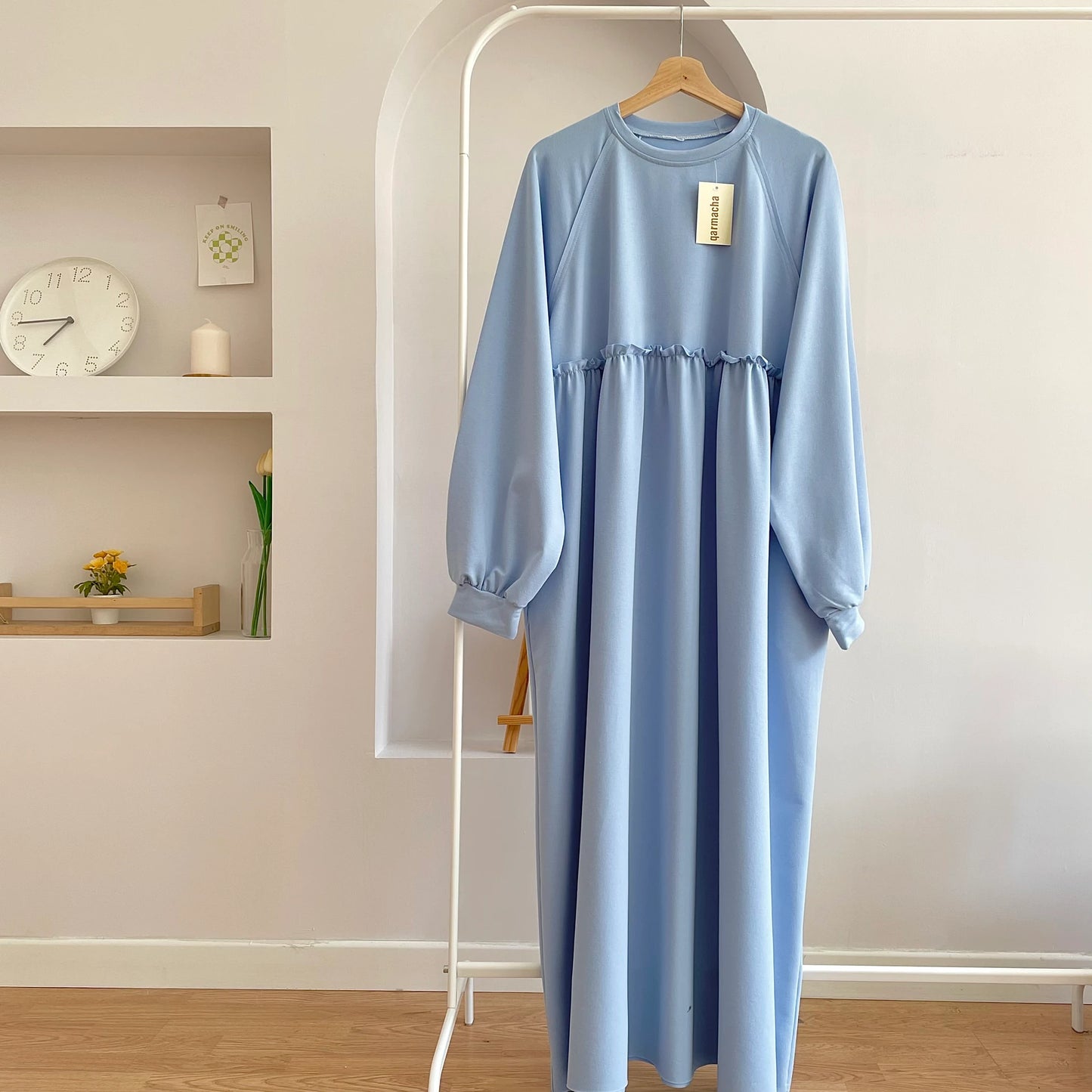 Jersey Yoke Dress