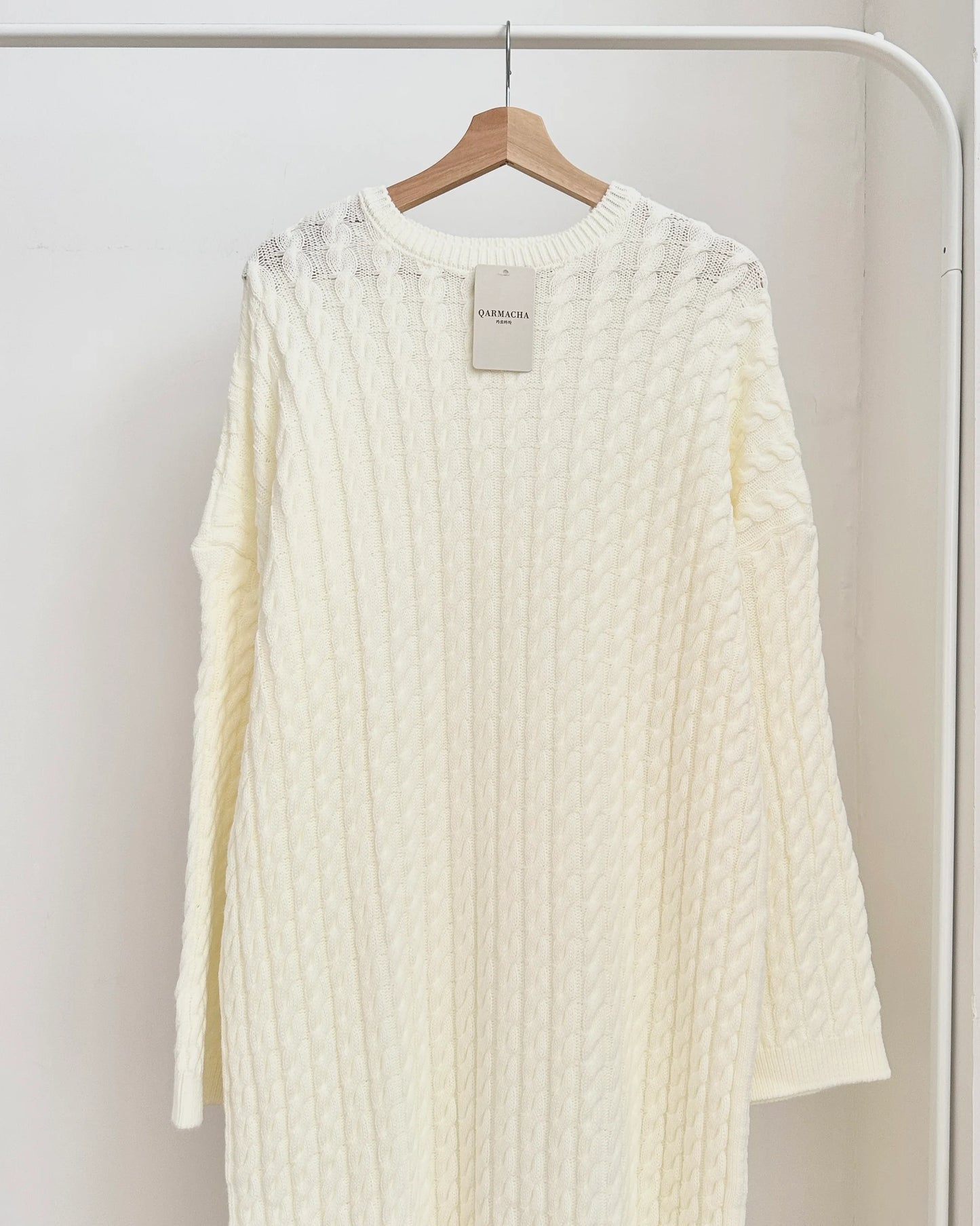 Ivy Pattern Knit Dress