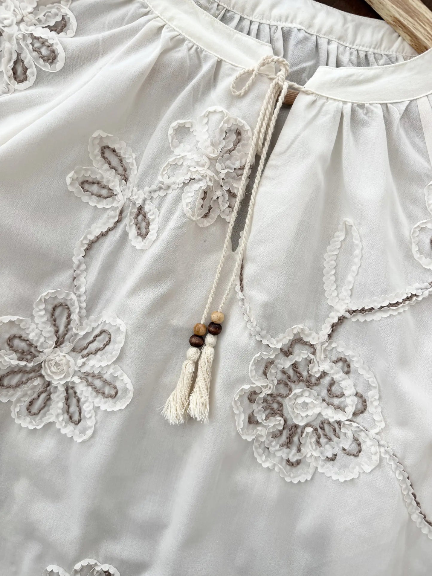 Floral Embroidered Blouse