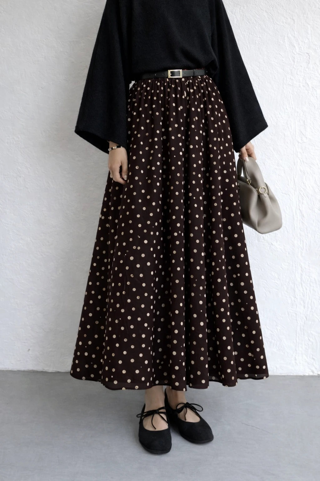 Puanti̇yeli̇ Voile Skirt