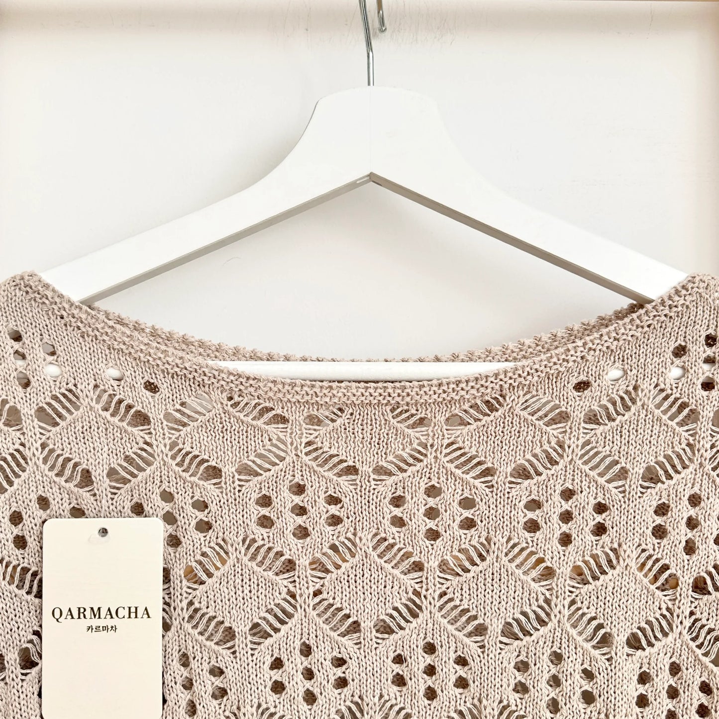 Patterned Eyelet Blouse