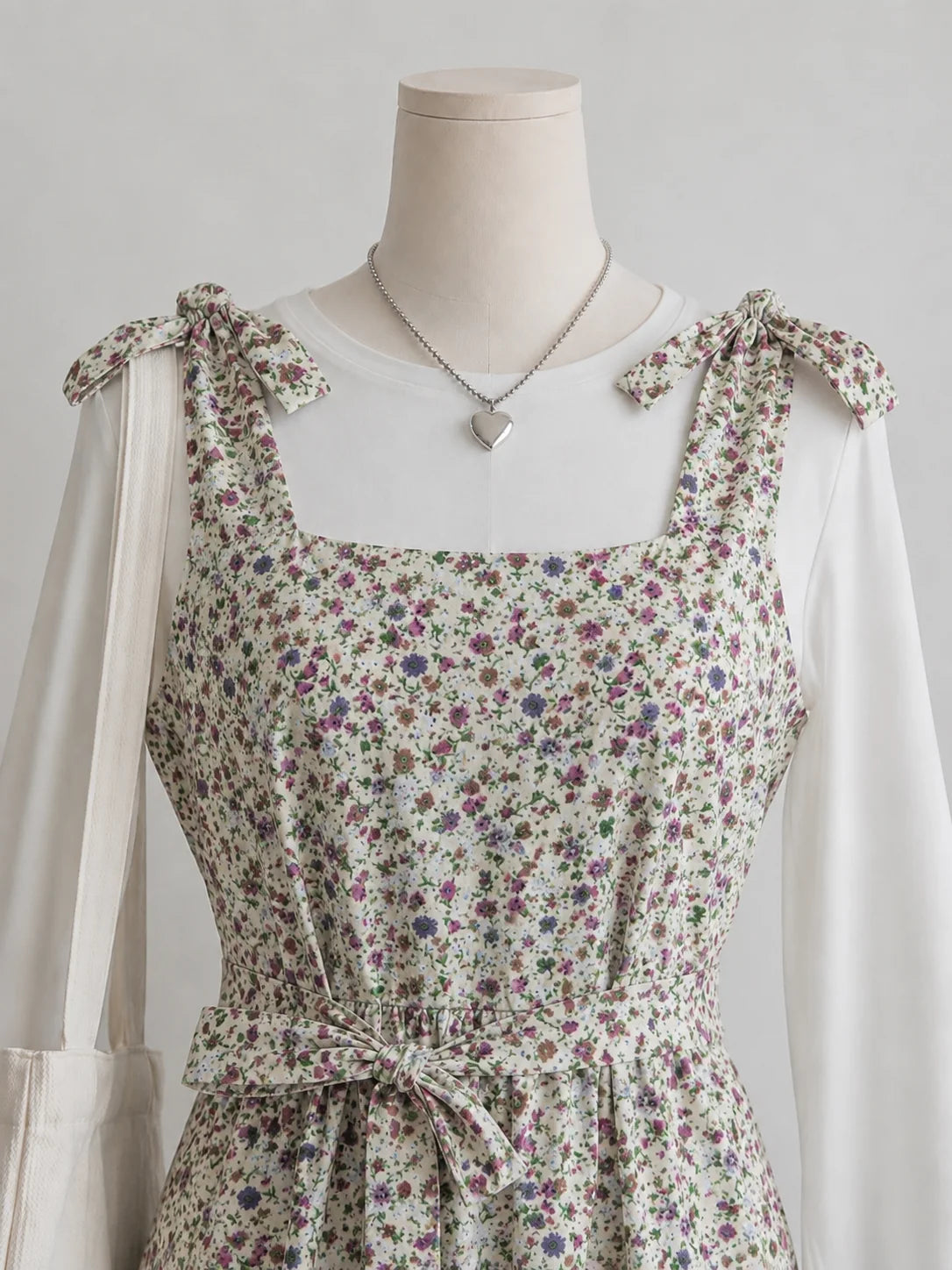 Mini Floral Poplin Vest