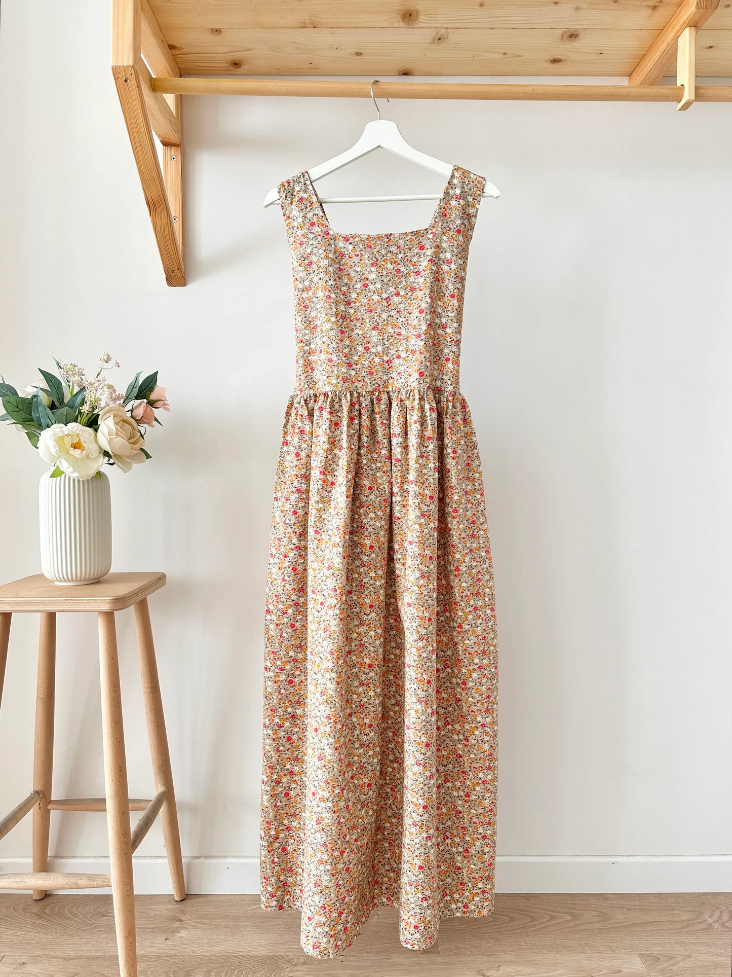 Floral Poplin Vest