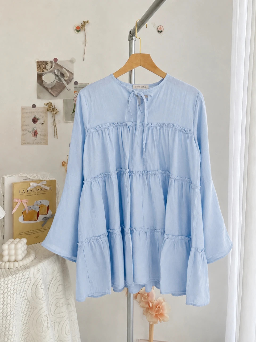 Yoke Tiered Modal Tunic