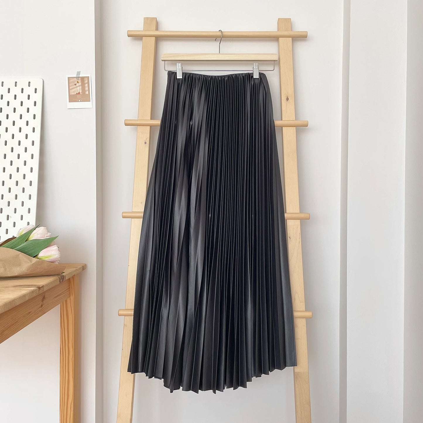 Loose Pliseli Skirt