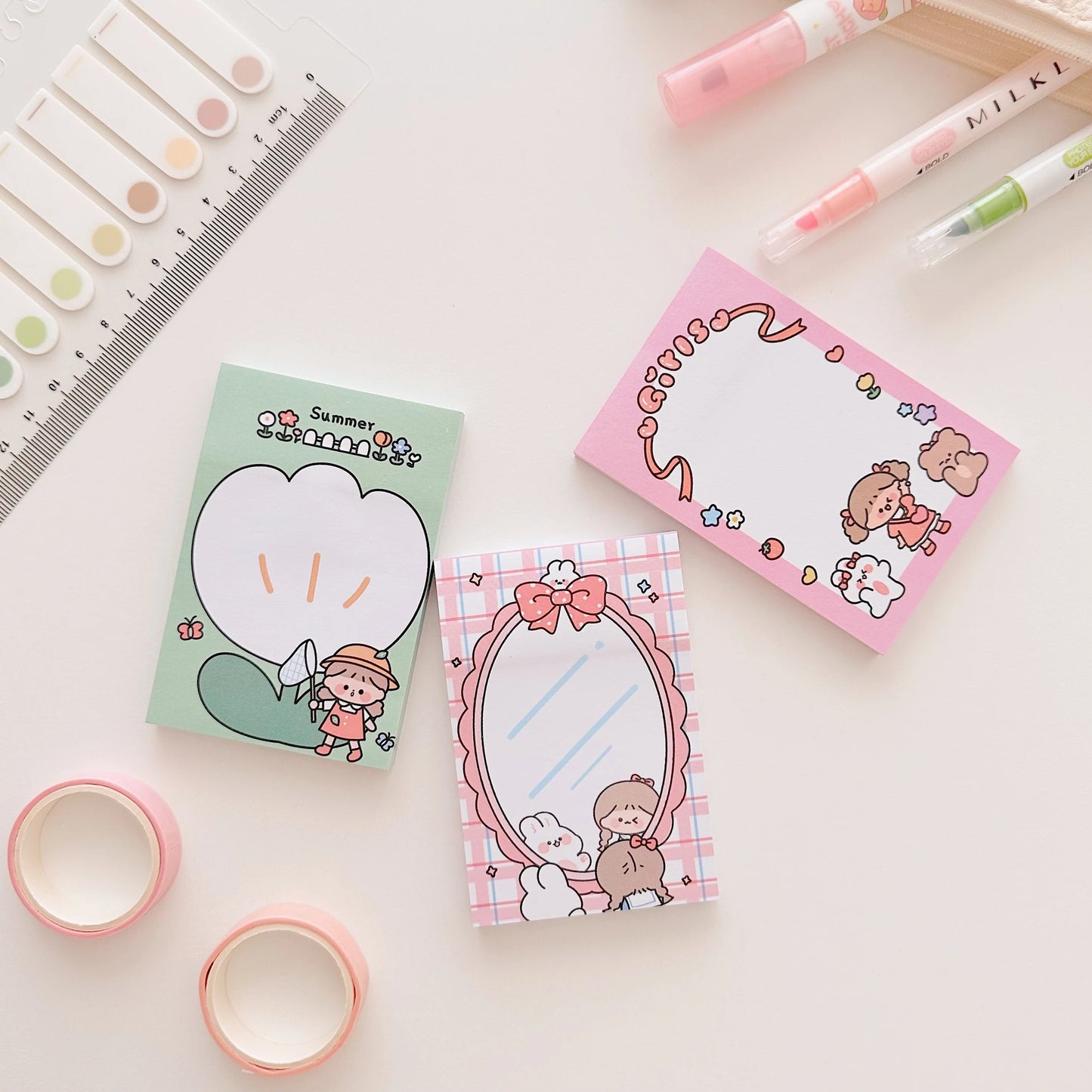 Sevimli 3-Piece Post-It Set
