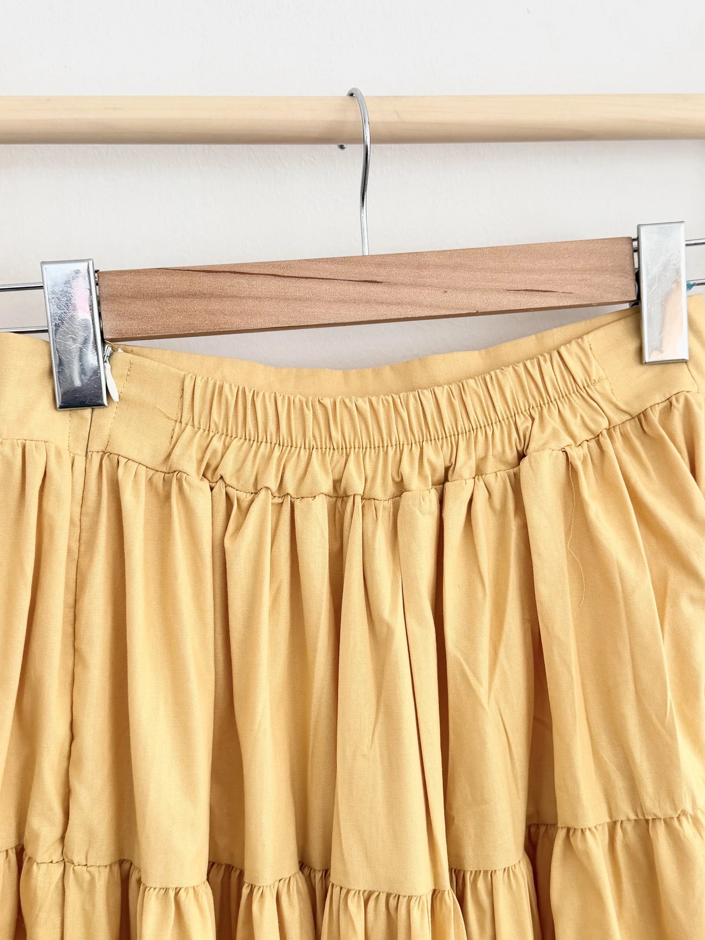 3 Tiered Poplin Skirt