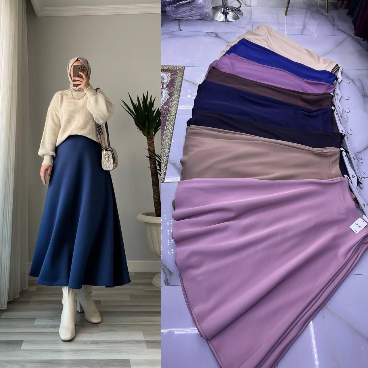 Timeless Scuba Skirt