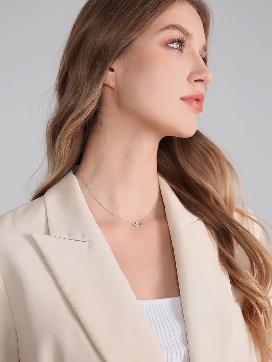 925 Sterling Silver Dainty Necklace – Minimalist Jewelry