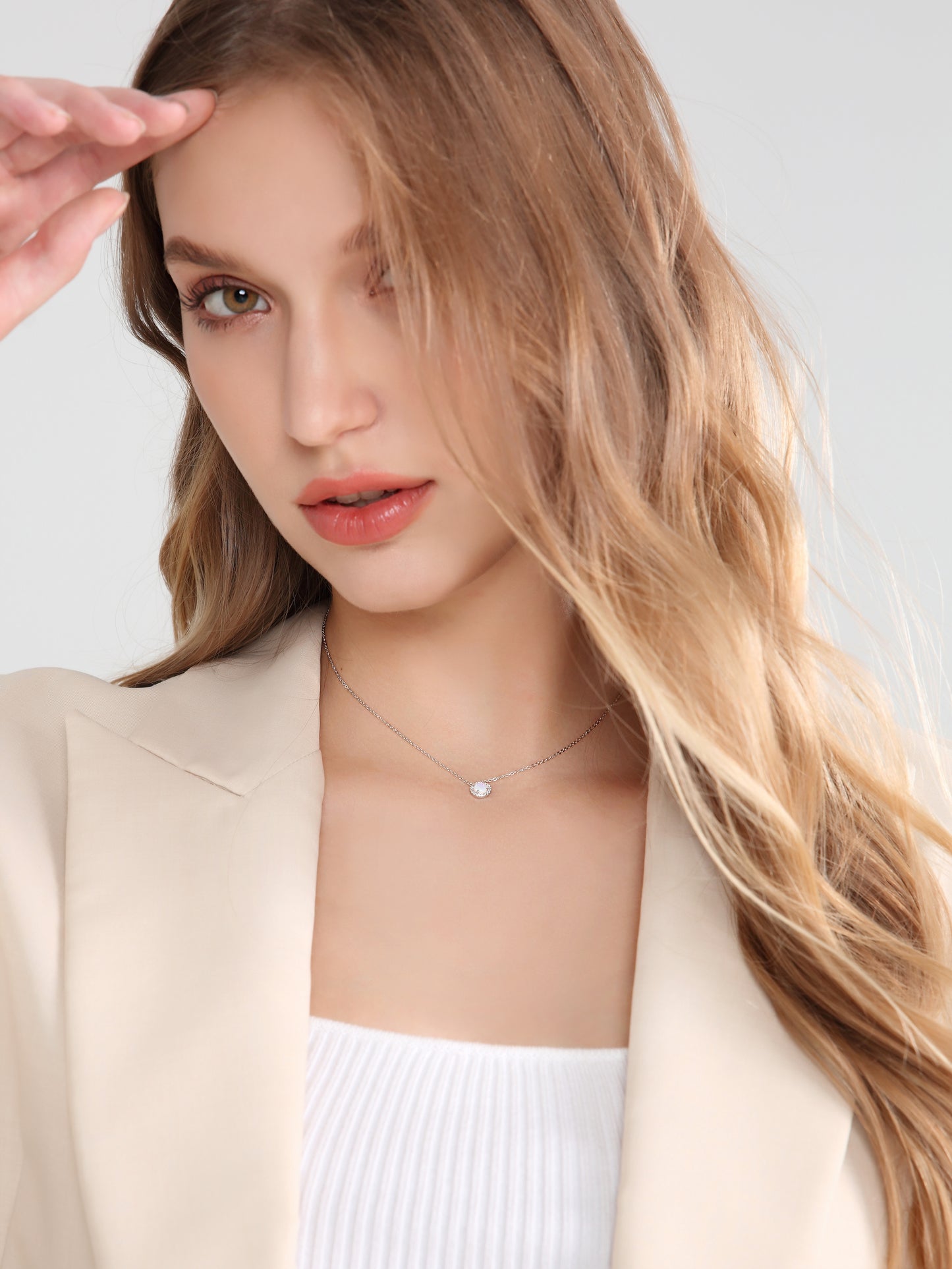 925 Sterling Silver Dainty Necklace – Minimalist Jewelry