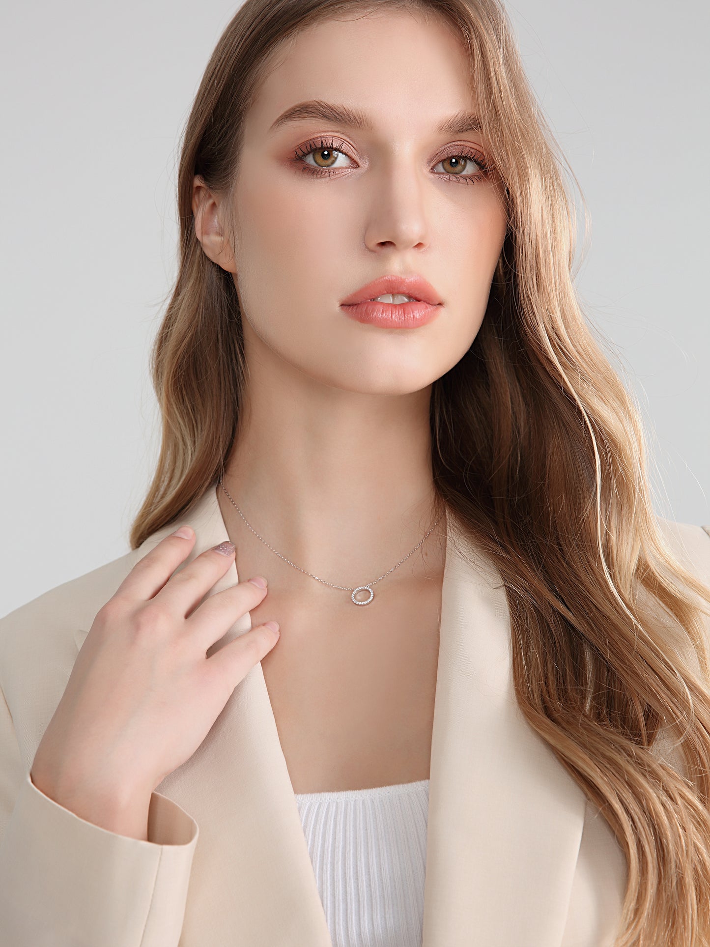925 Sterling Silver Dainty Necklace – Minimalist Jewelry