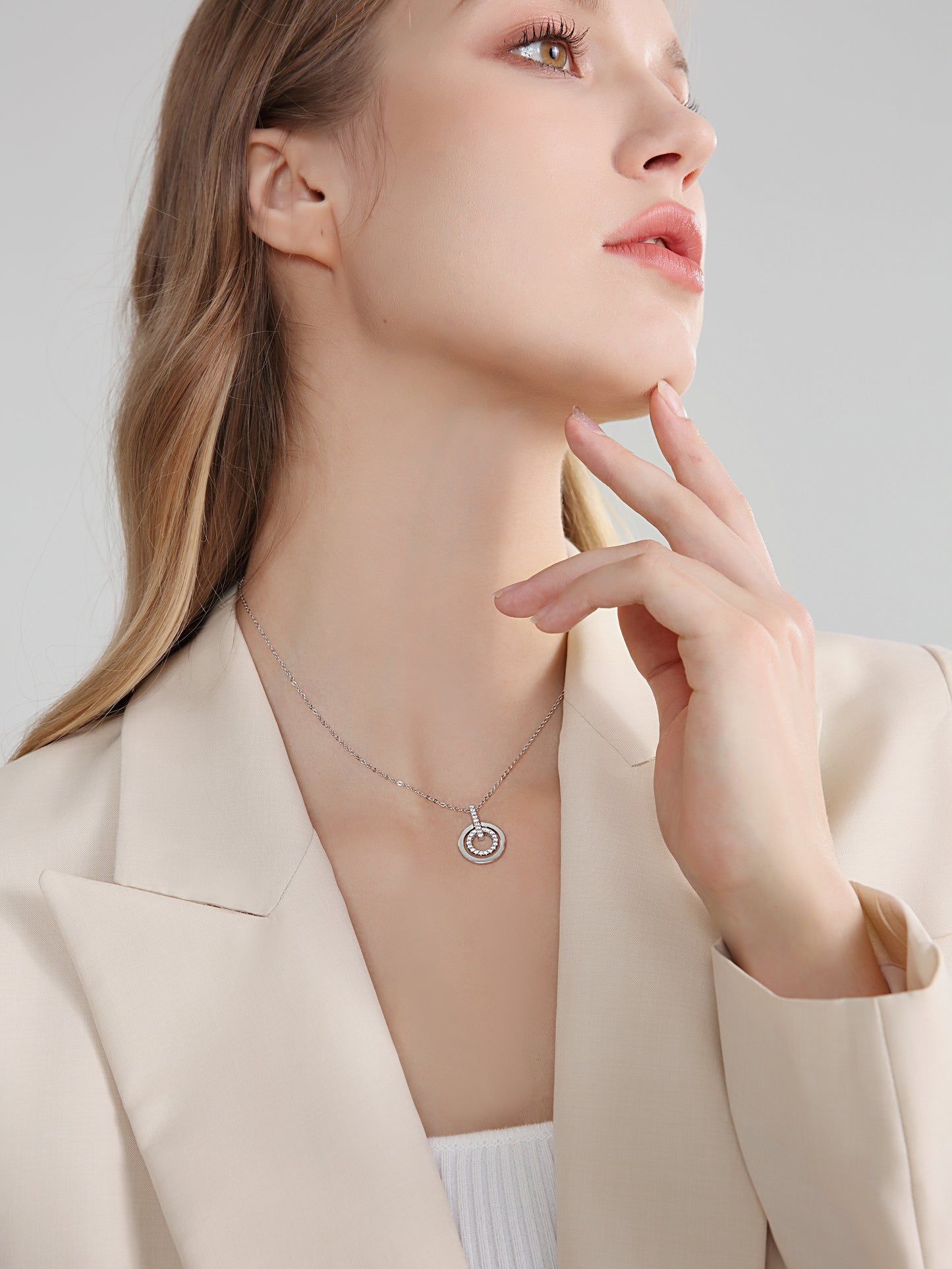 925 Sterling Silver Dainty Necklace – Minimalist Jewelry