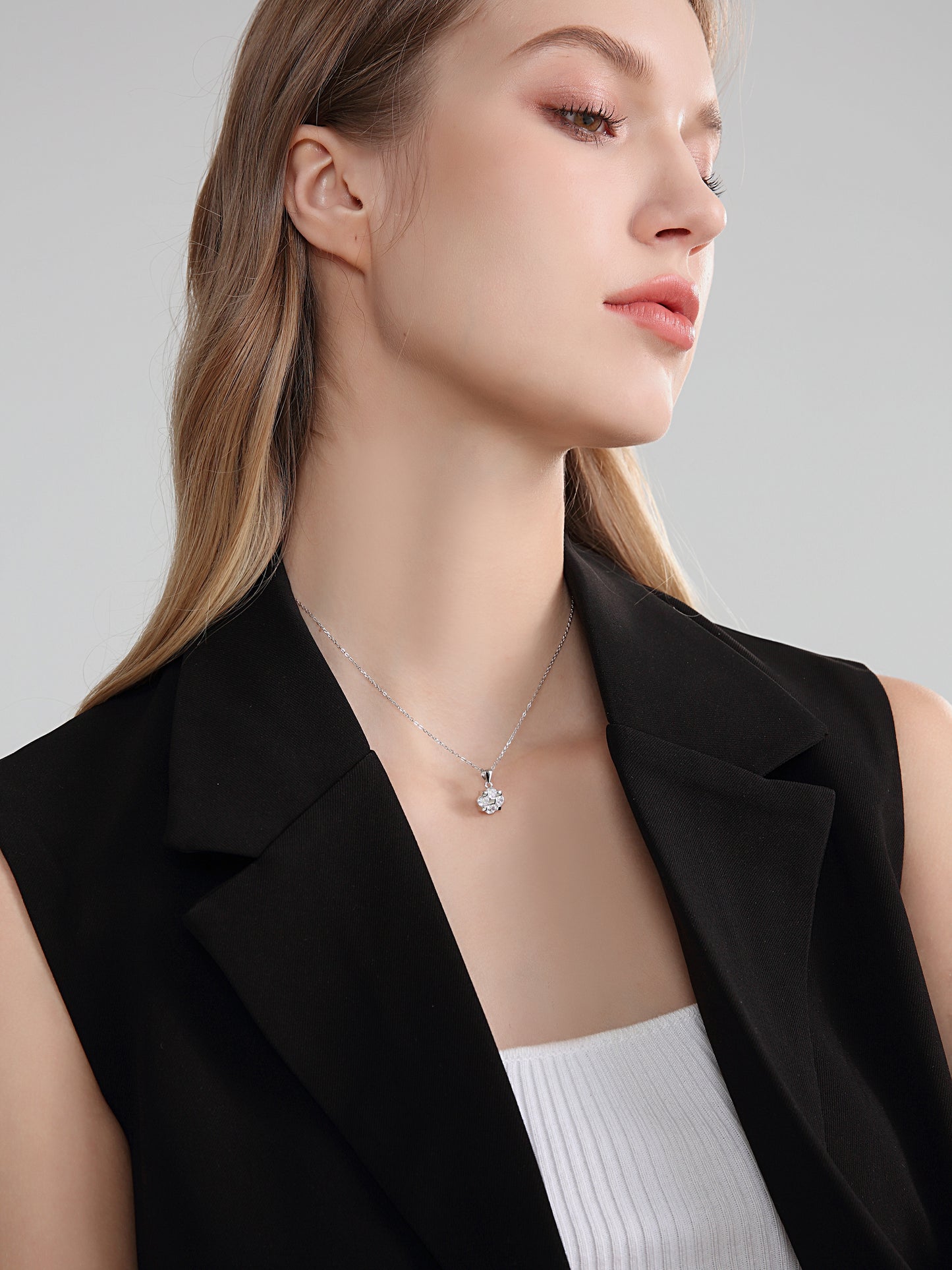 925 Sterling Silver Dainty Necklace – Minimalist Jewelry