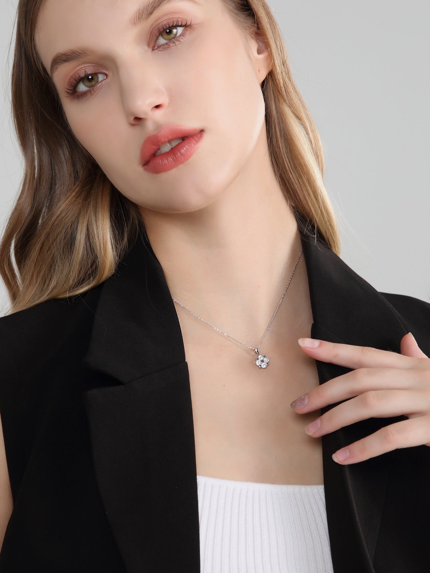 925 Sterling Silver Dainty Necklace – Minimalist Jewelry