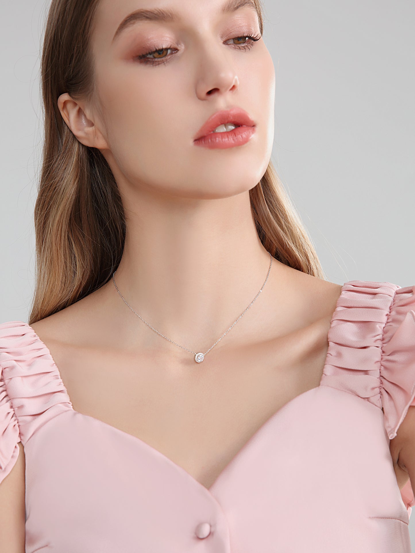 925 Sterling Silver Dainty Necklace – Minimalist Jewelry