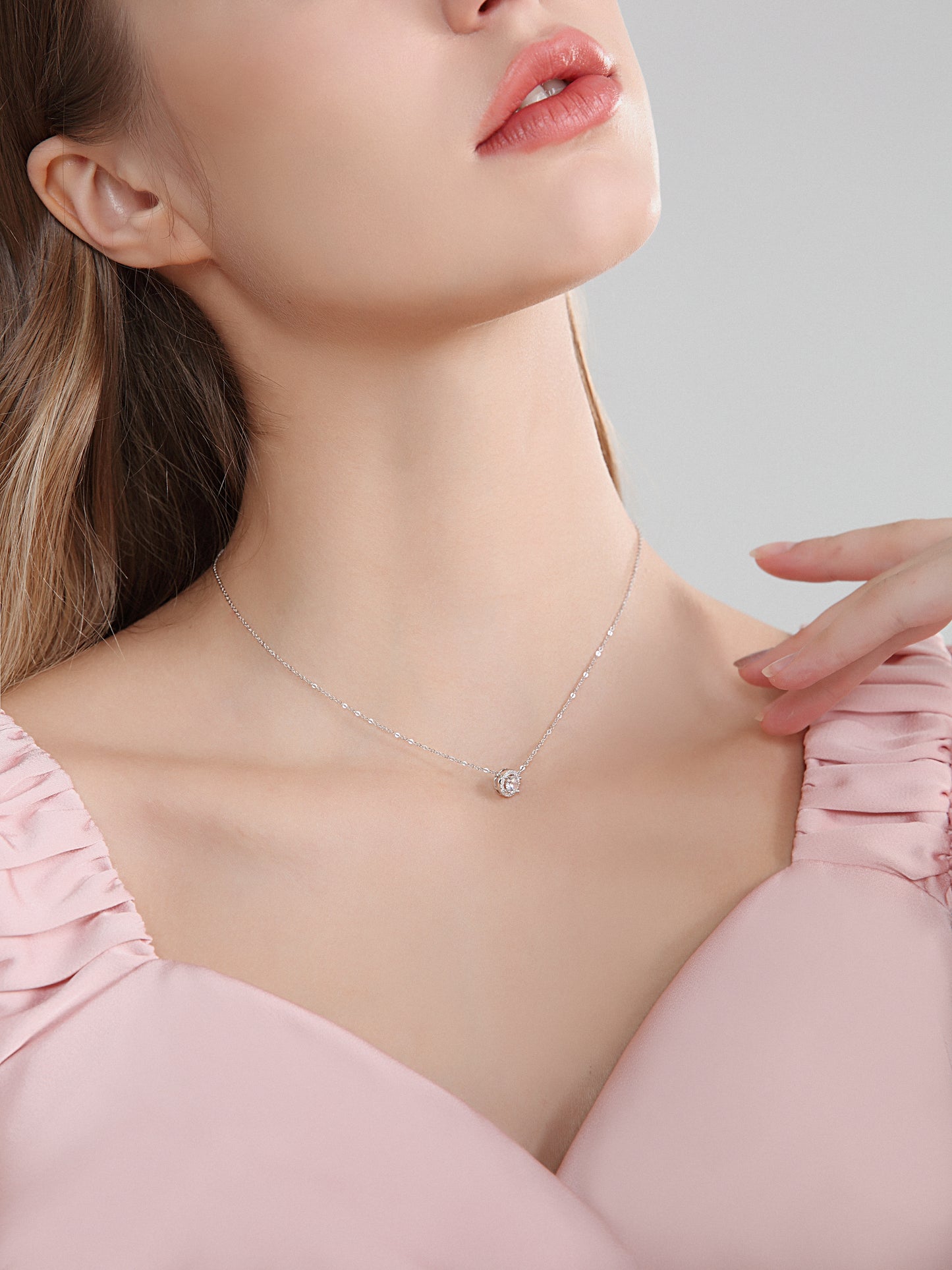 925 Sterling Silver Dainty Necklace – Minimalist Jewelry
