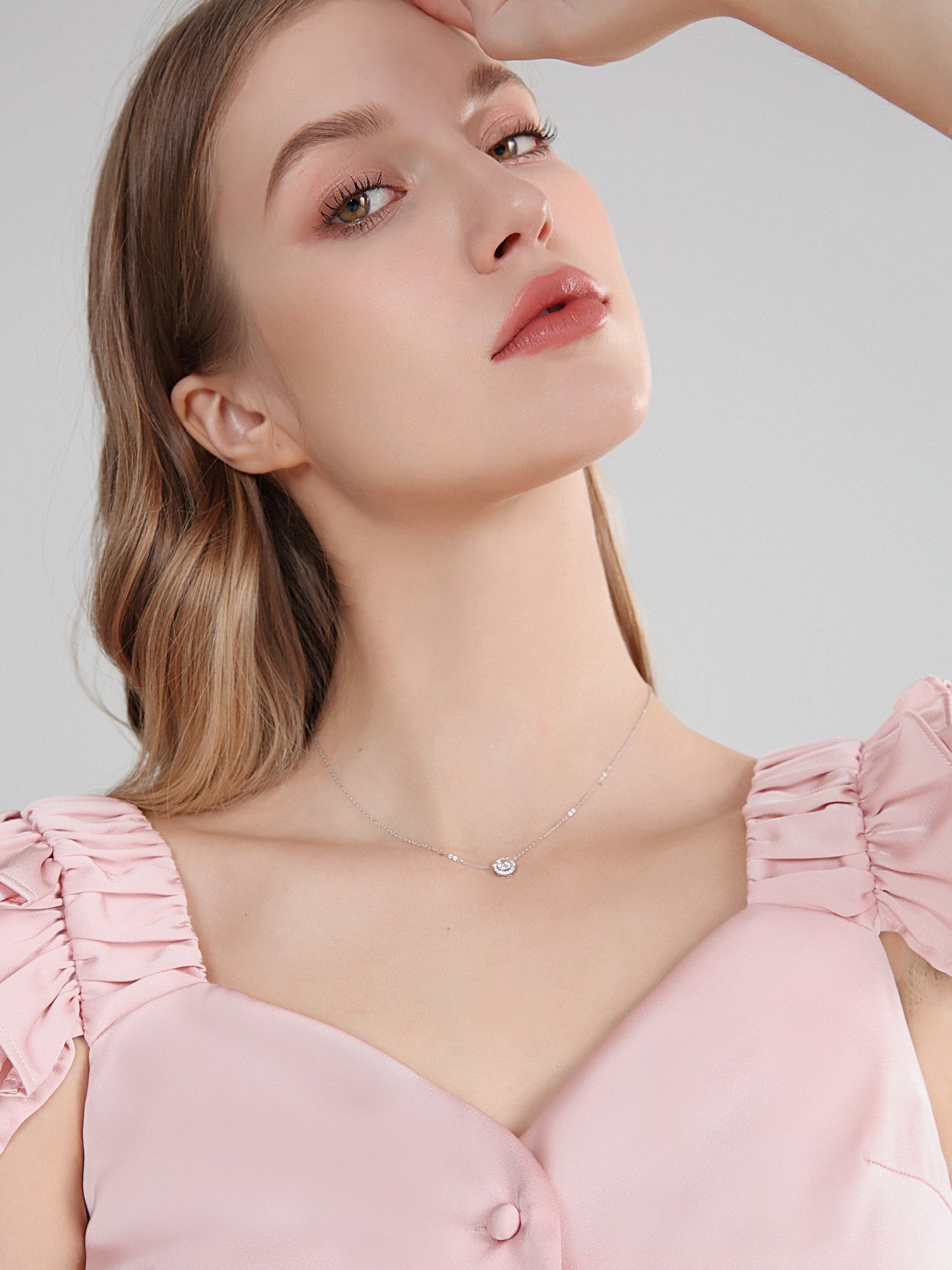 925 Sterling Silver Dainty Necklace – Minimalist Jewelry