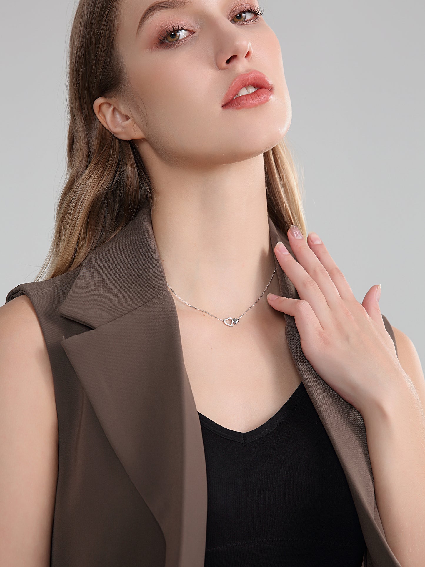 925 Sterling Silver Dainty Necklace – Minimalist Jewelry