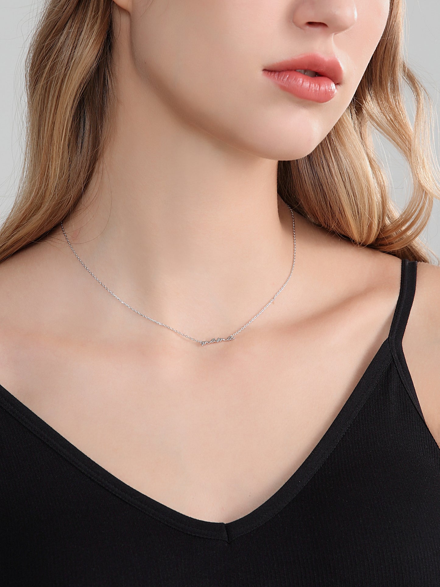 925 Sterling Silver Dainty Necklace – Minimalist Jewelry