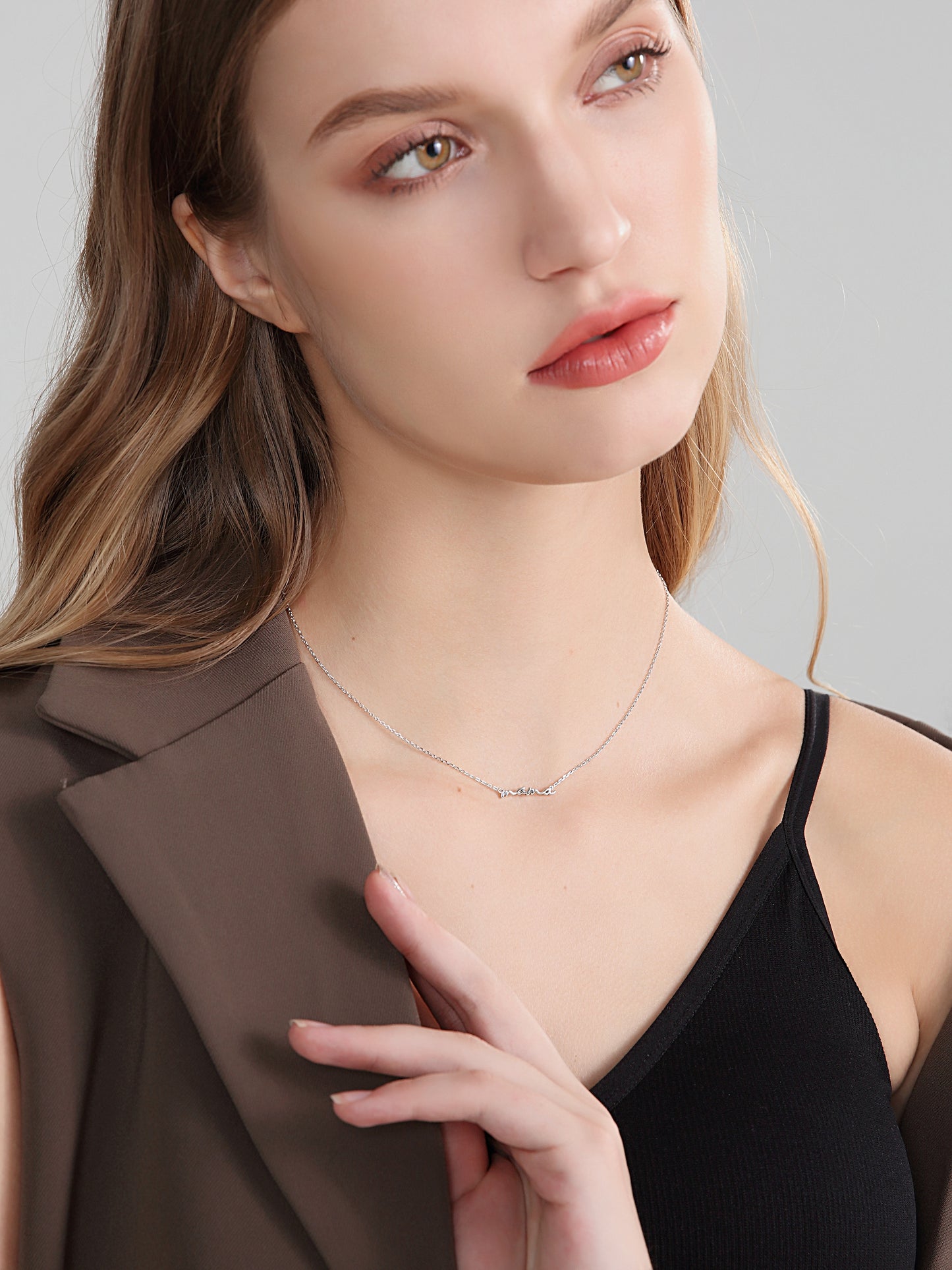 925 Sterling Silver Dainty Necklace – Minimalist Jewelry