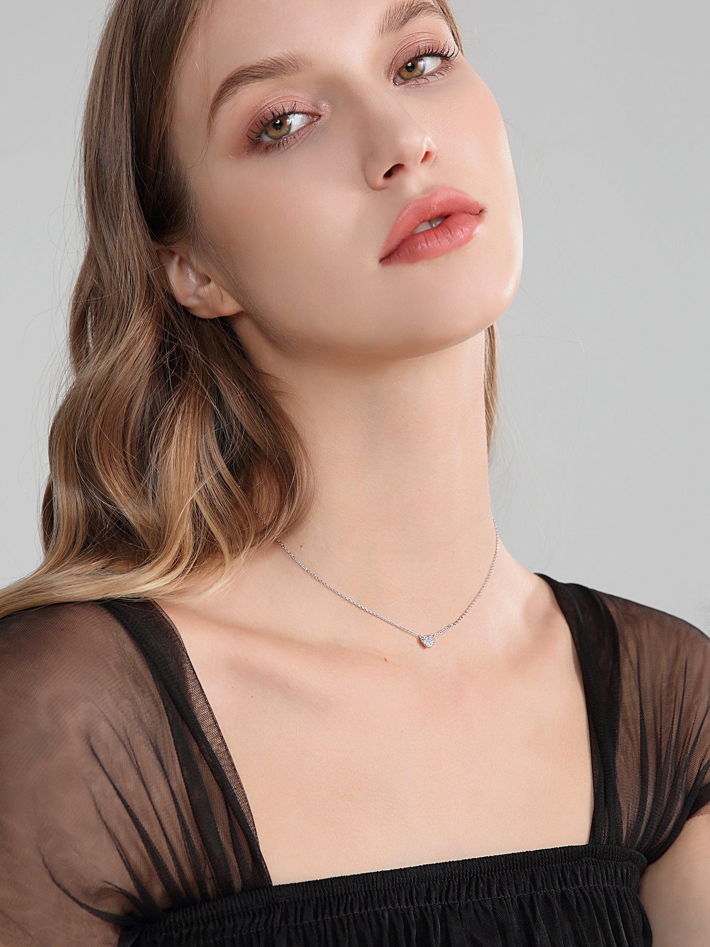 925 Sterling Silver Dainty Necklace – Minimalist Jewelry