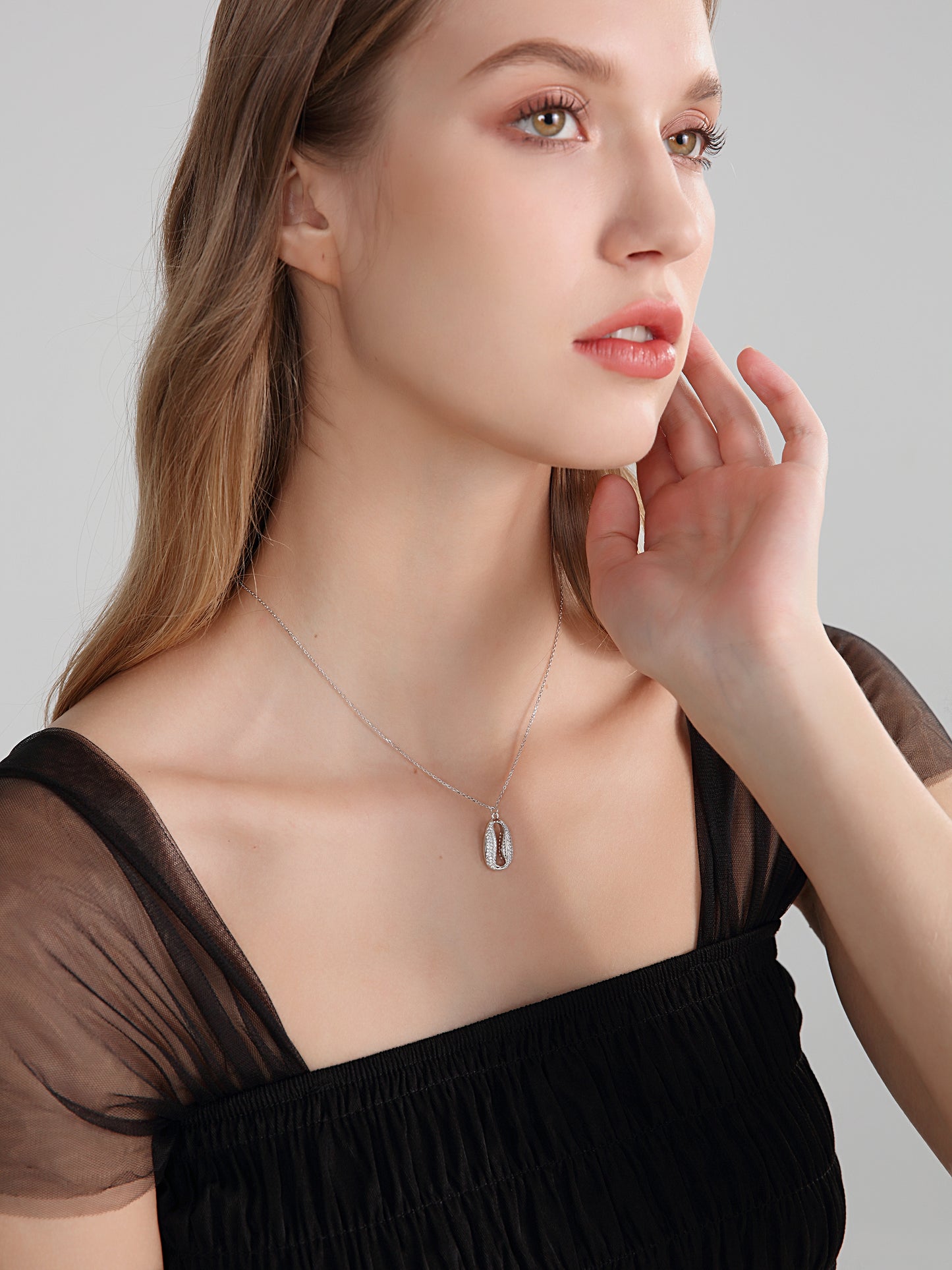 925 Sterling Silver Dainty Necklace – Minimalist Jewelry