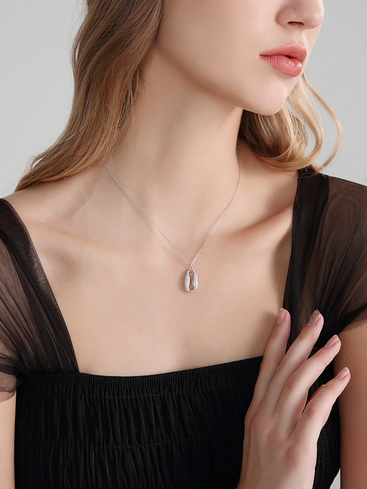925 Sterling Silver Dainty Necklace – Minimalist Jewelry