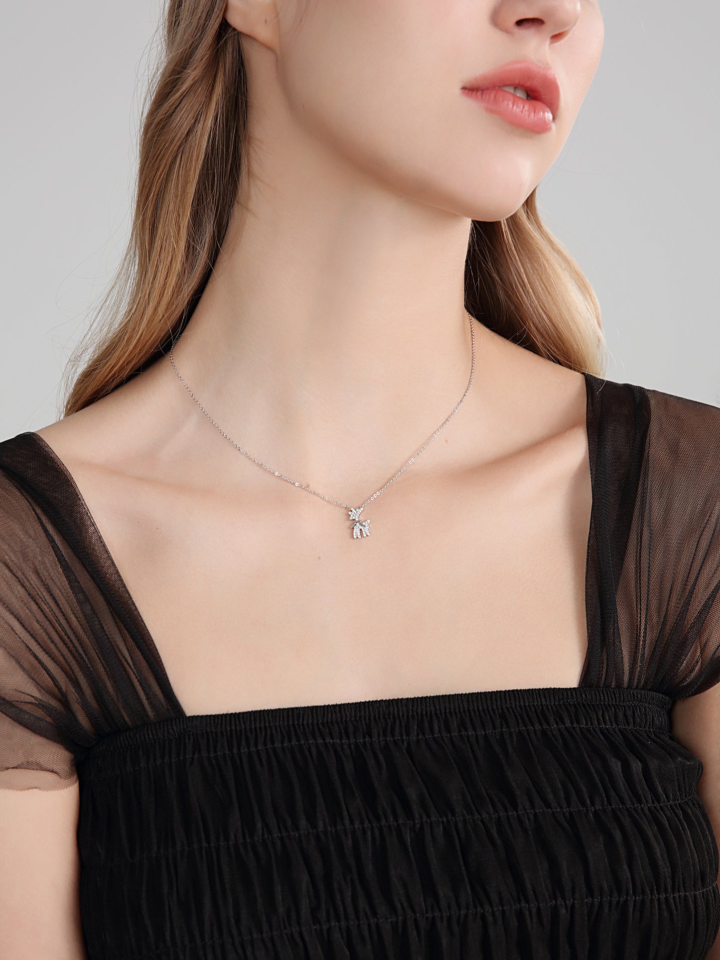 925 Sterling Silver Dainty Necklace – Minimalist Jewelry