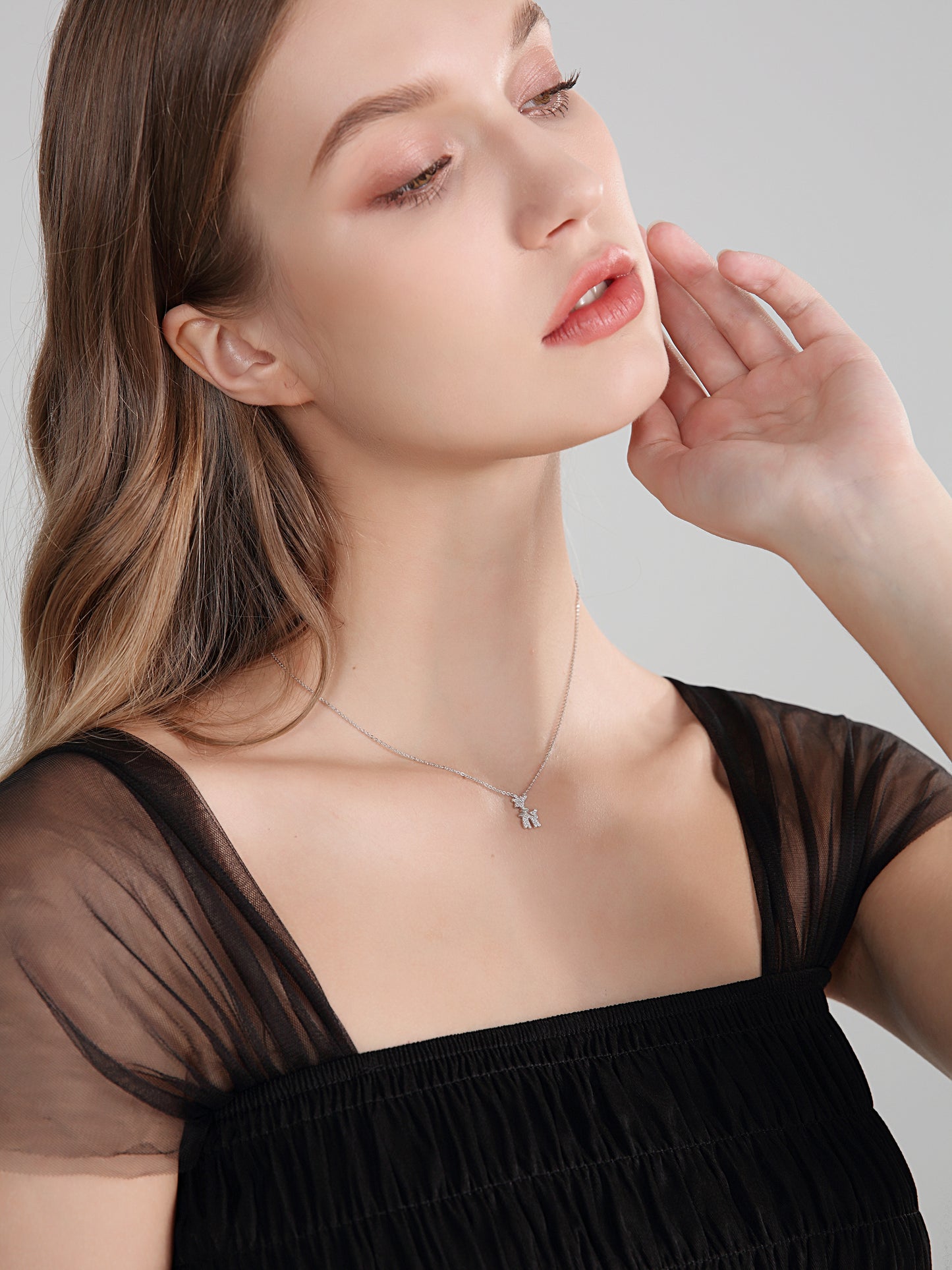 925 Sterling Silver Dainty Necklace – Minimalist Jewelry