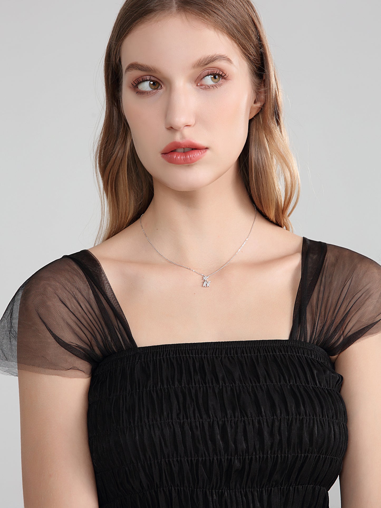 925 Sterling Silver Dainty Necklace – Minimalist Jewelry
