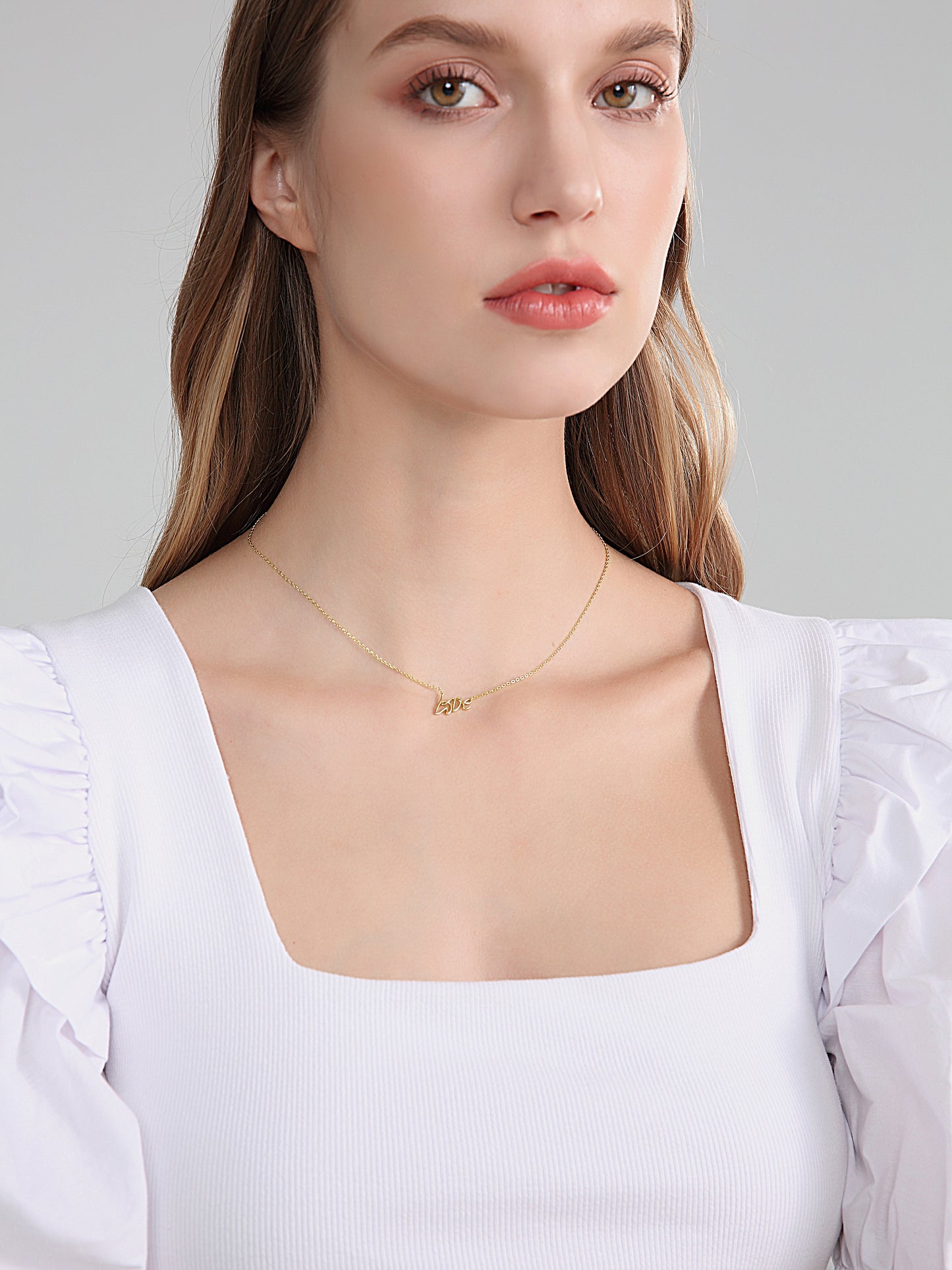 925 Sterling Silver Dainty Necklace – Minimalist Jewelry