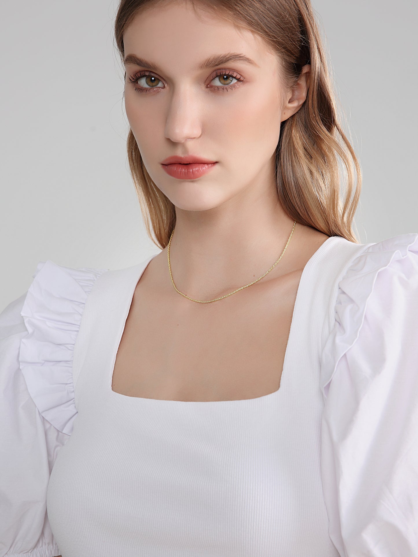 925 Sterling Silver Dainty Necklace – Minimalist Jewelry