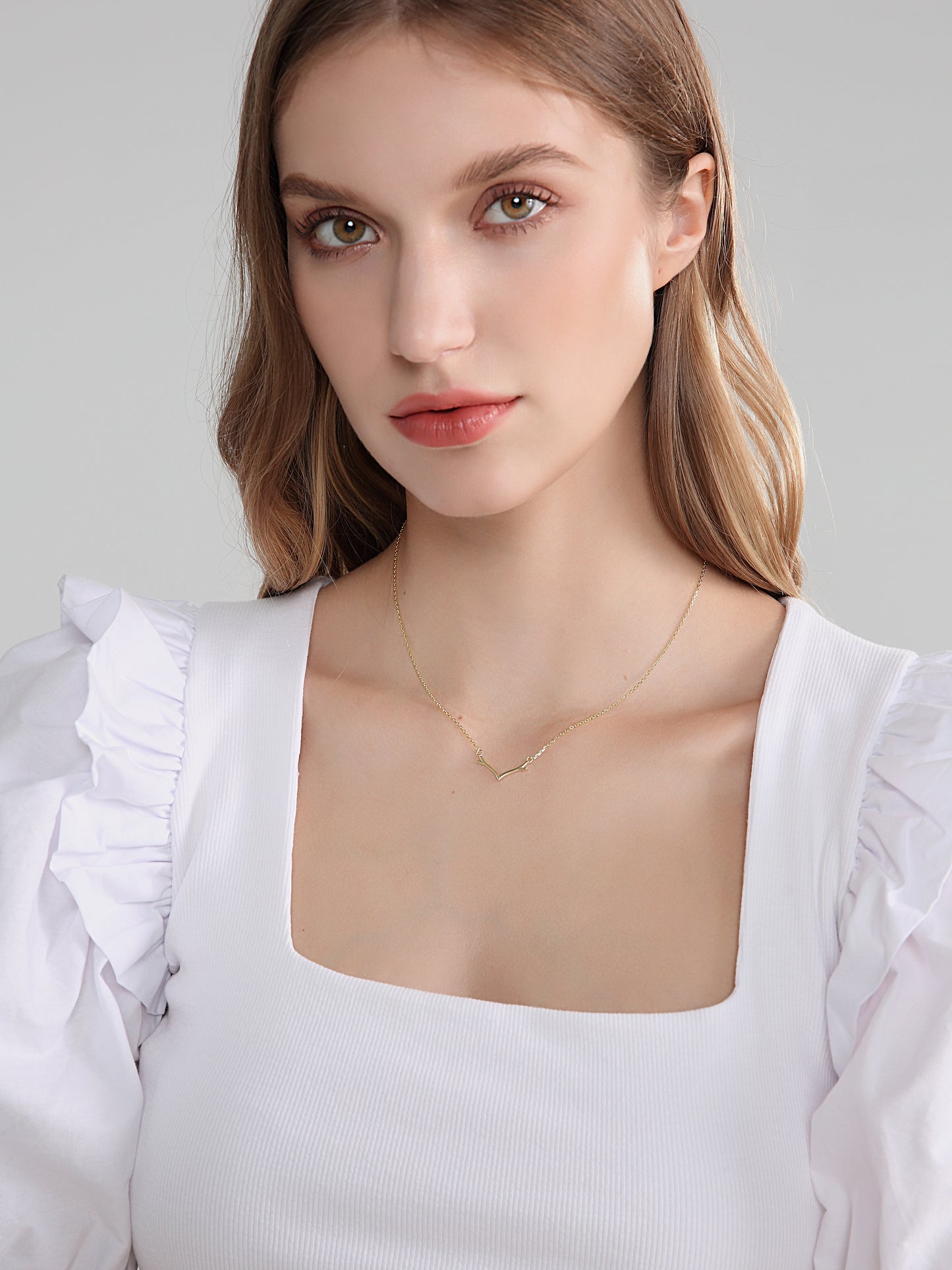 925 Sterling Silver Dainty Necklace – Minimalist Jewelry