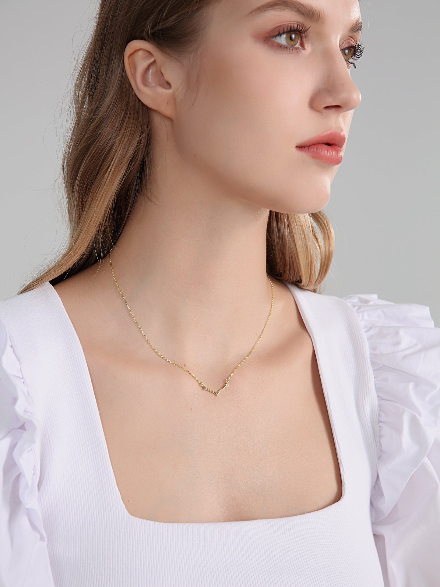 925 Sterling Silver Dainty Necklace – Minimalist Jewelry