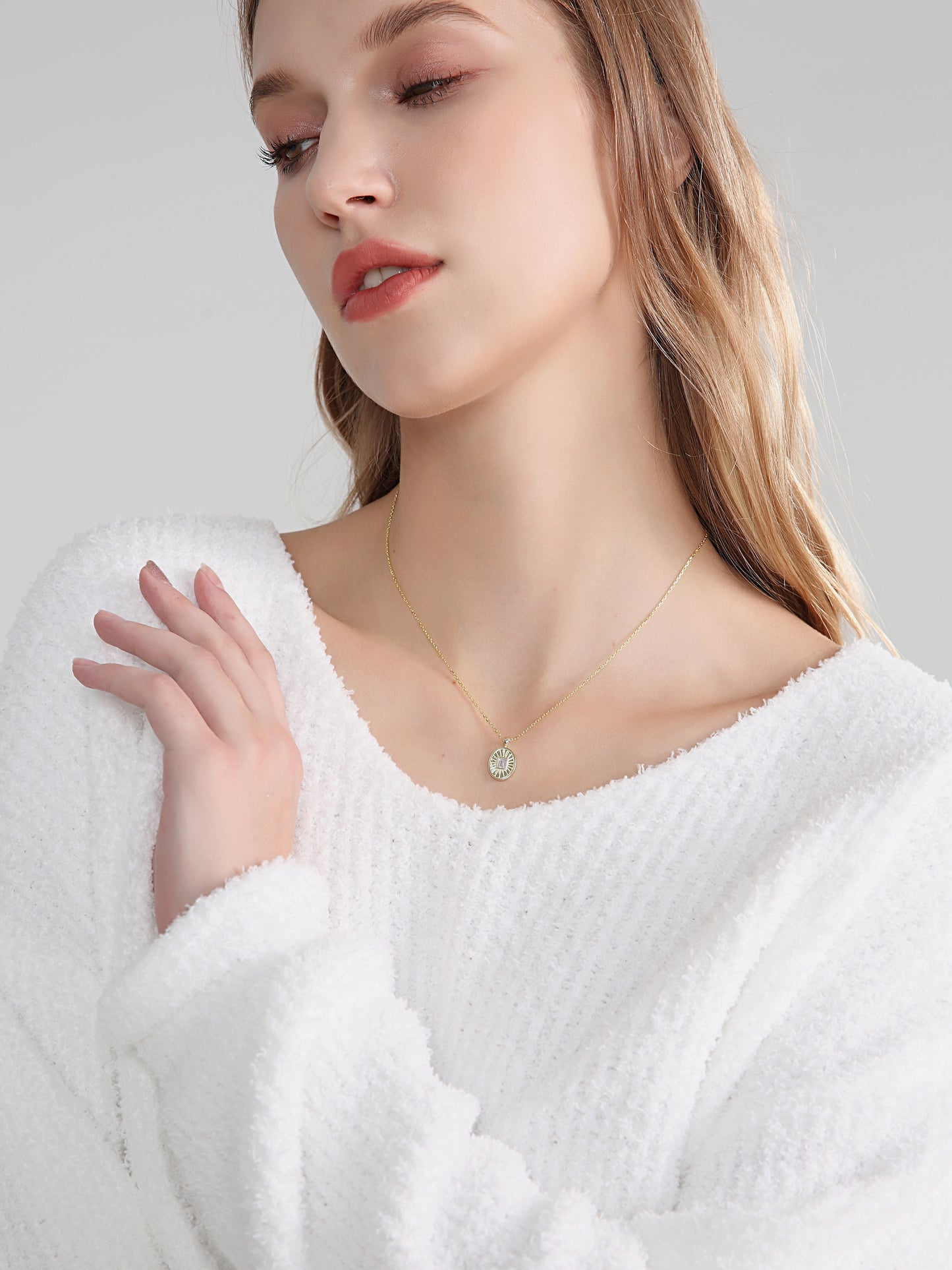 925 Sterling Silver Dainty Necklace – Minimalist Jewelry