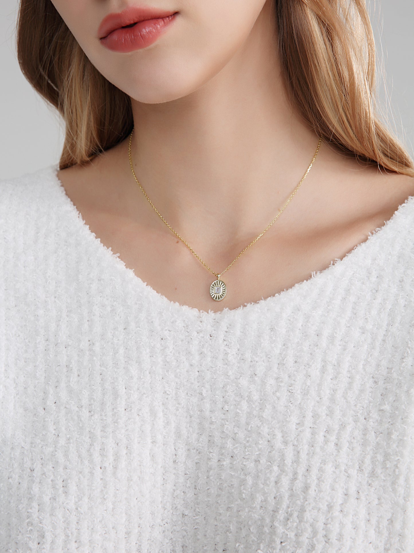 925 Sterling Silver Dainty Necklace – Minimalist Jewelry